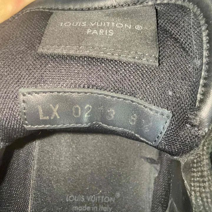 Louis Vuitton Louis Vuitton Black Suede Low-Top Sneakers -2508 Size US 9.5 / EU 42-43 - 3 Thumbnail