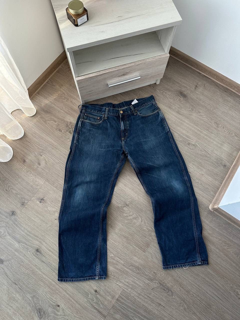Carhartt × Carhartt Wip × Vintage Vintage Carhartt Western Denim Baggy Pants Size US 30 / EU 46 - 9 Thumbnail