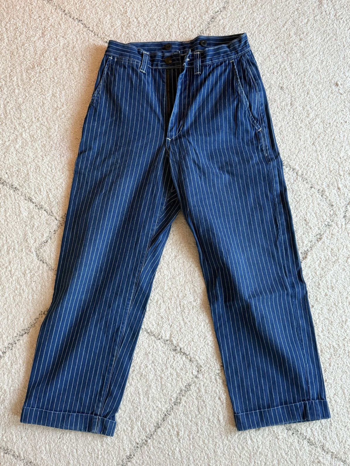Wabash Stripe Farmers Trousers