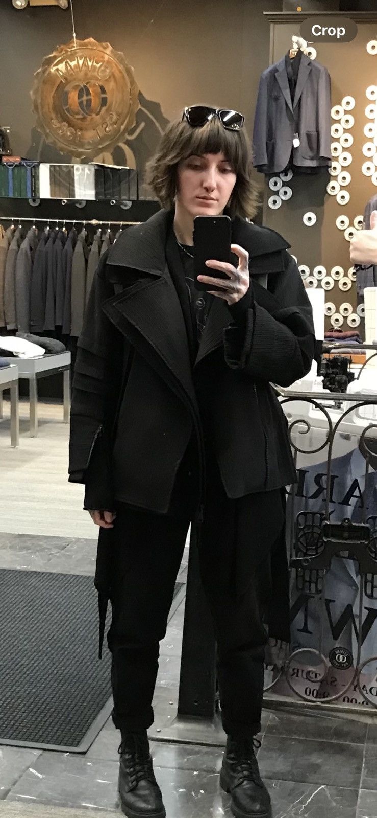 image of Rosen Earhart Jacket in Black, Women's