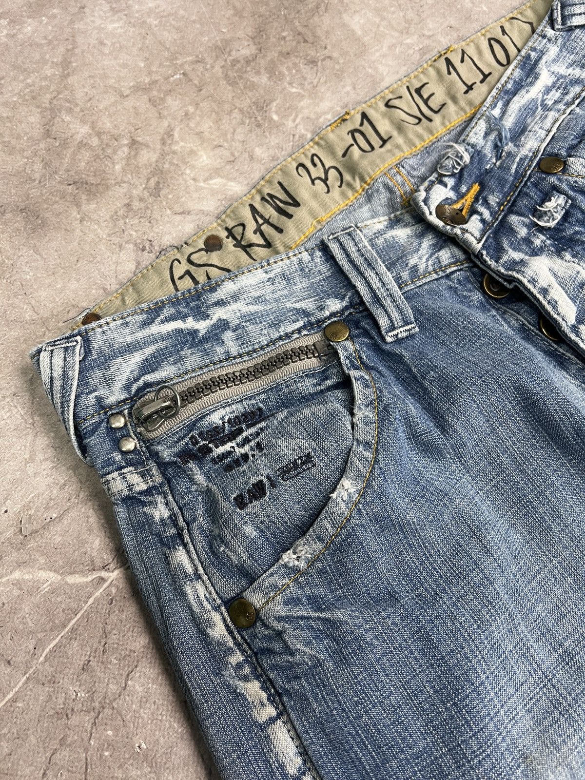 G-Star G star raw distressed y2k archive jeans hype Size US 30 / EU 46 - 5 Thumbnail