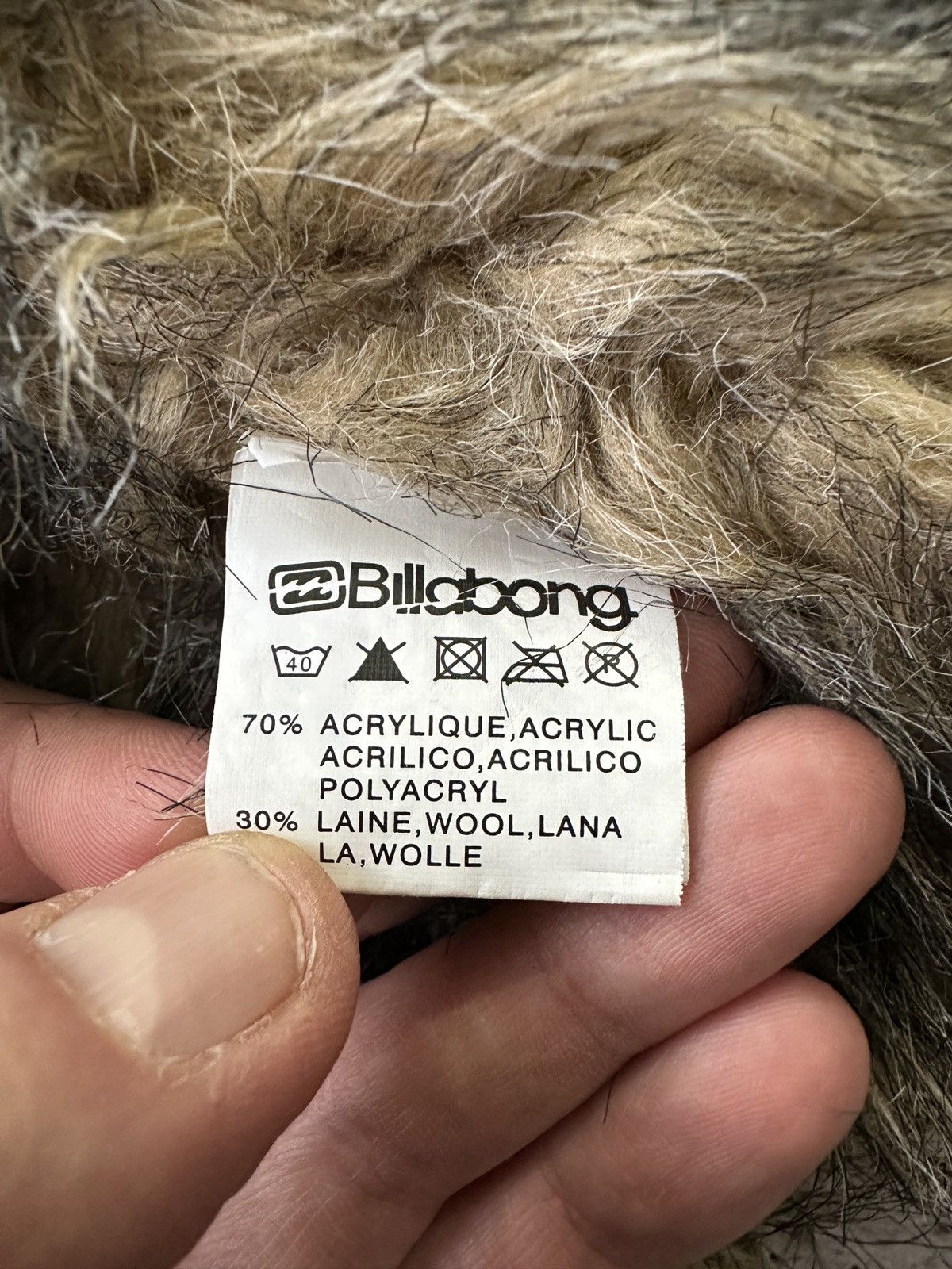 Billabong × Vintage Vintage Ushanka Hat 90s Size ONE SIZE - 8 Thumbnail