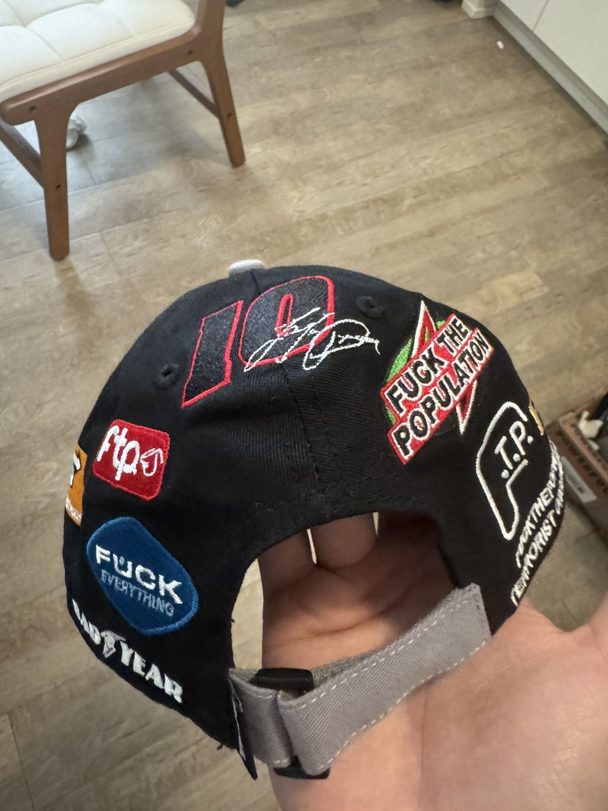 Fuck The Population FTP Raceway 6-Panel Size ONE SIZE - 4 Thumbnail