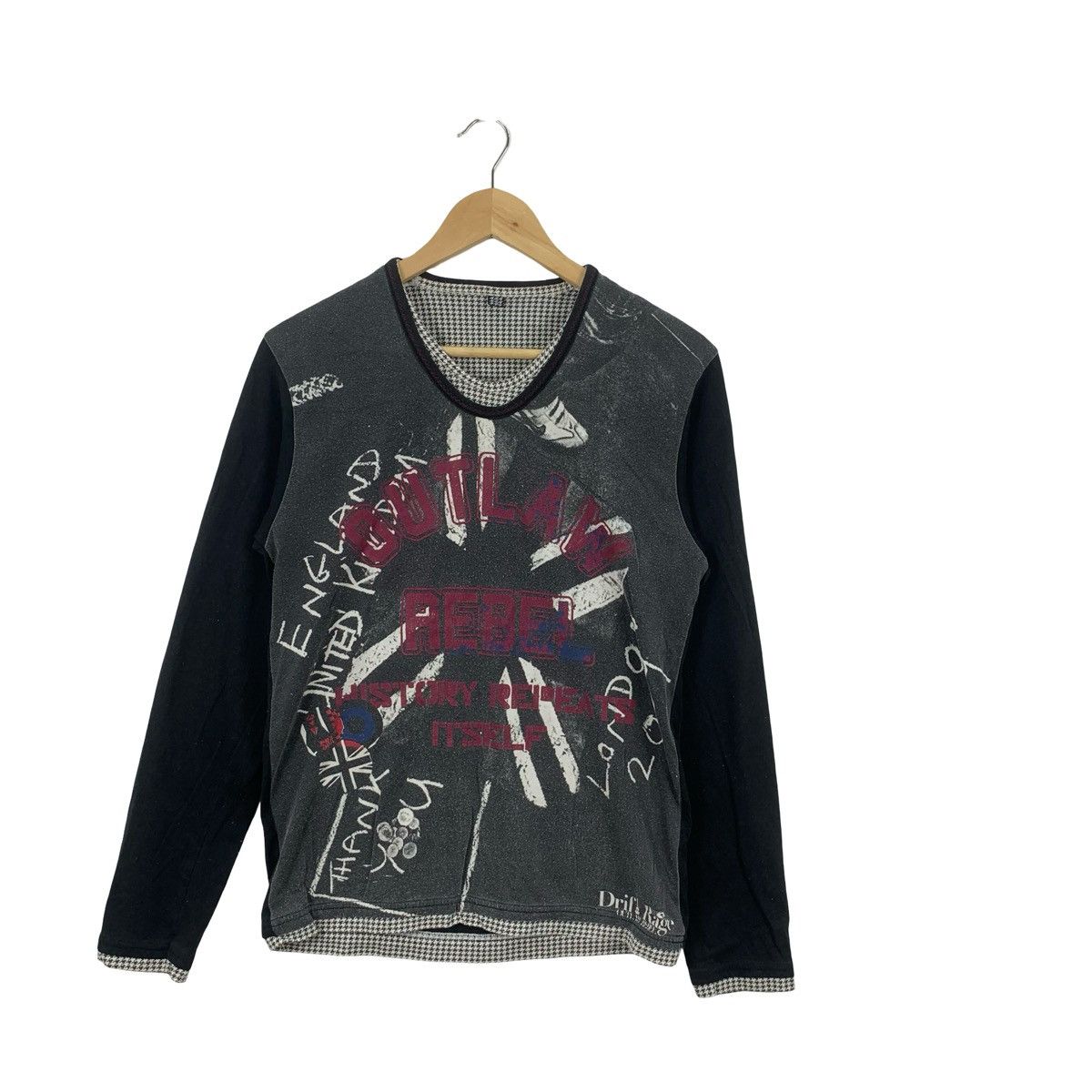 Other DRIF RAGE Outlaw Rebel Houndstooth Layered Design Size US S / EU 44-46 / 1 - 3 Thumbnail