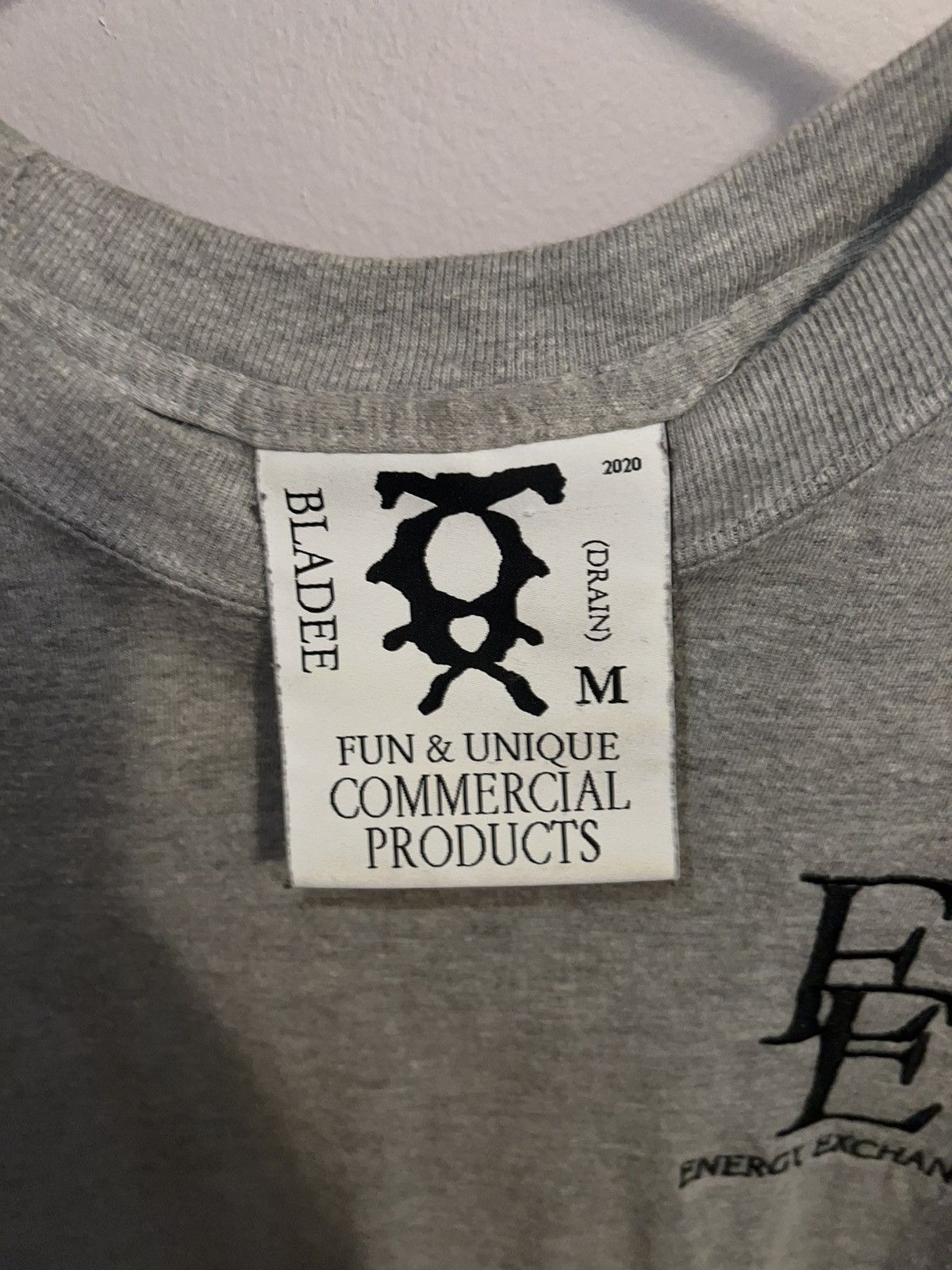 Drain Gang × Sad Boys Bladee Energy Exchange Tee Size US M / EU 48-50 / 2 - 3 Thumbnail