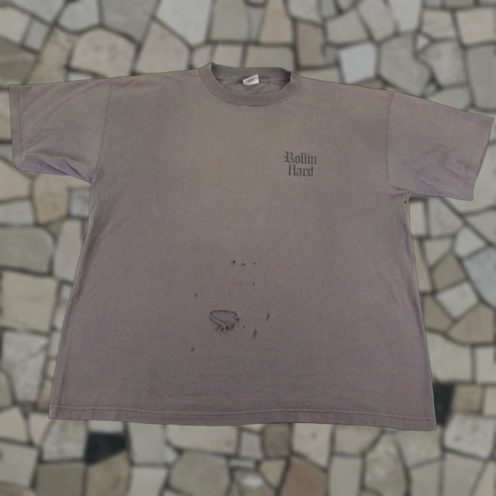 Vintage VINTAGE Murina Rollin Hard T-Shirt Mens 2XL Gray Graphic Print 90s Classic Car Size US XXL / EU 58 / 5 - 1 Thumbnail