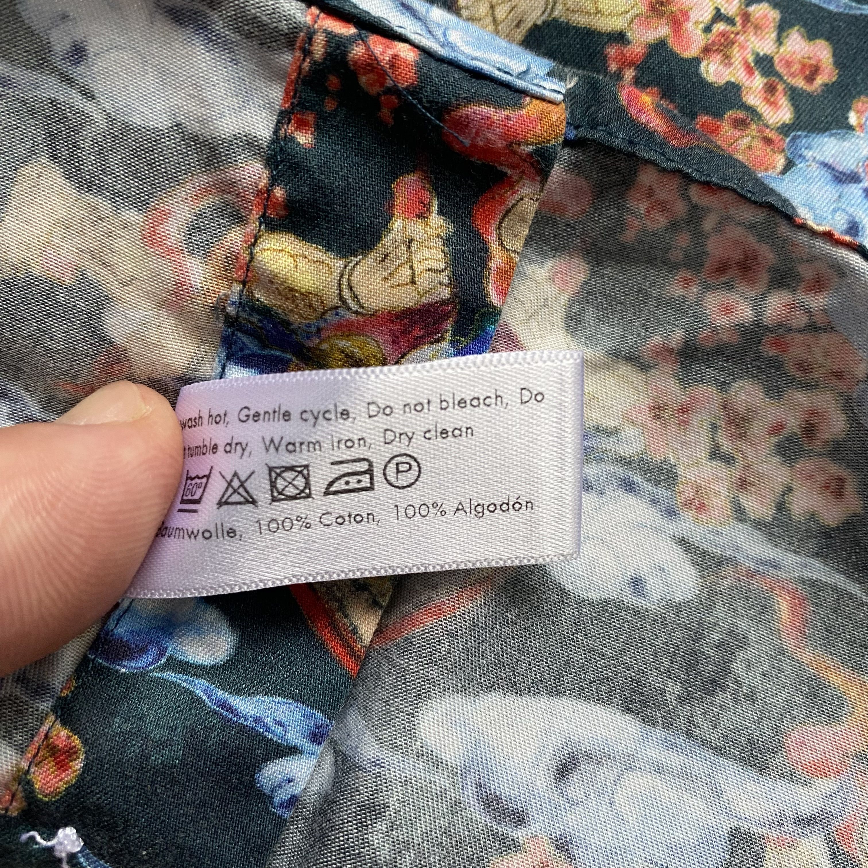 Eton Designer ETON Japanese Pattern Shirt multicolor Size US S / EU 44-46 / 1 - 9 Thumbnail