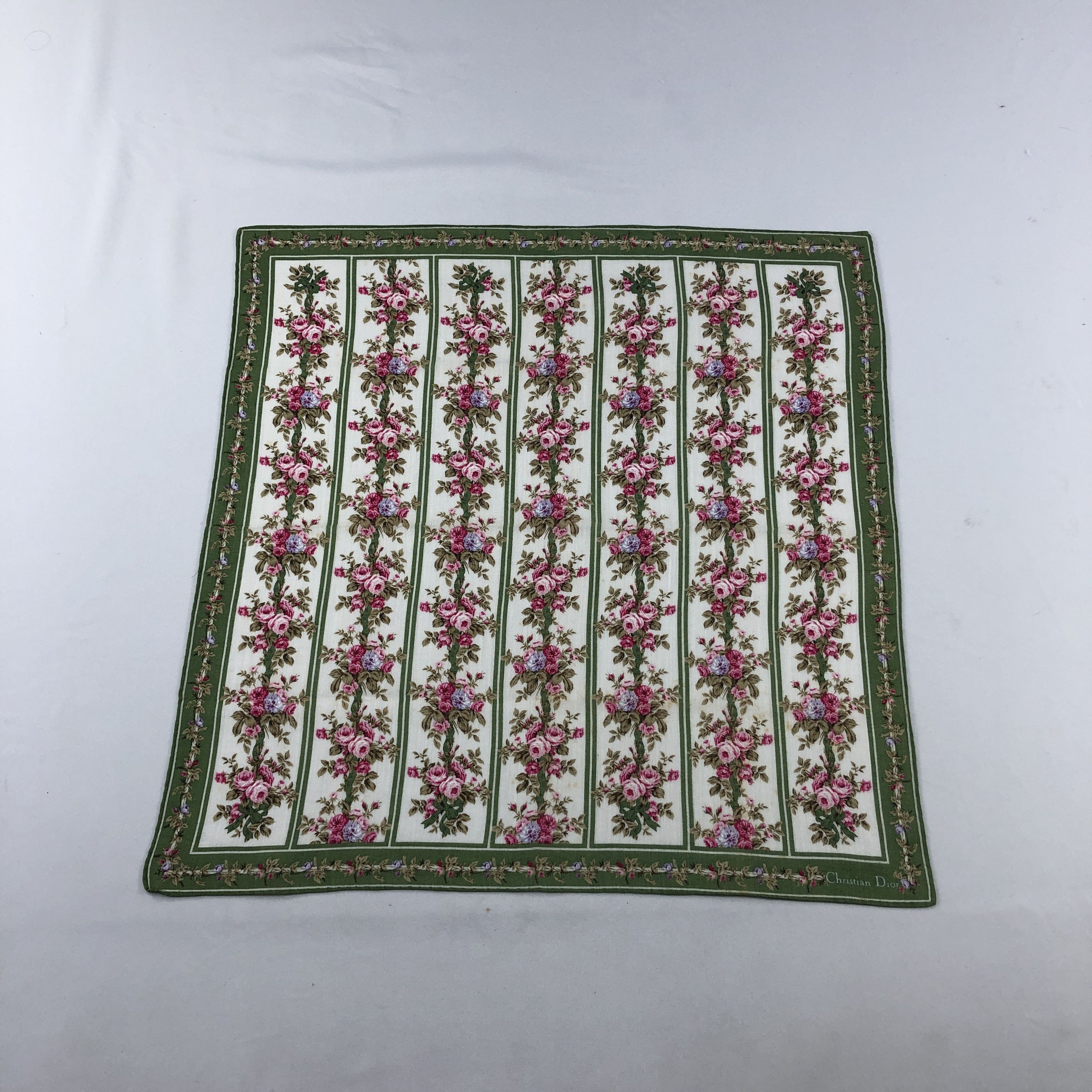 Christian Dior Monsieur Christian Dior Handkerchief Neckerchief Bandana H3048 Size ONE SIZE - 1 Thumbnail