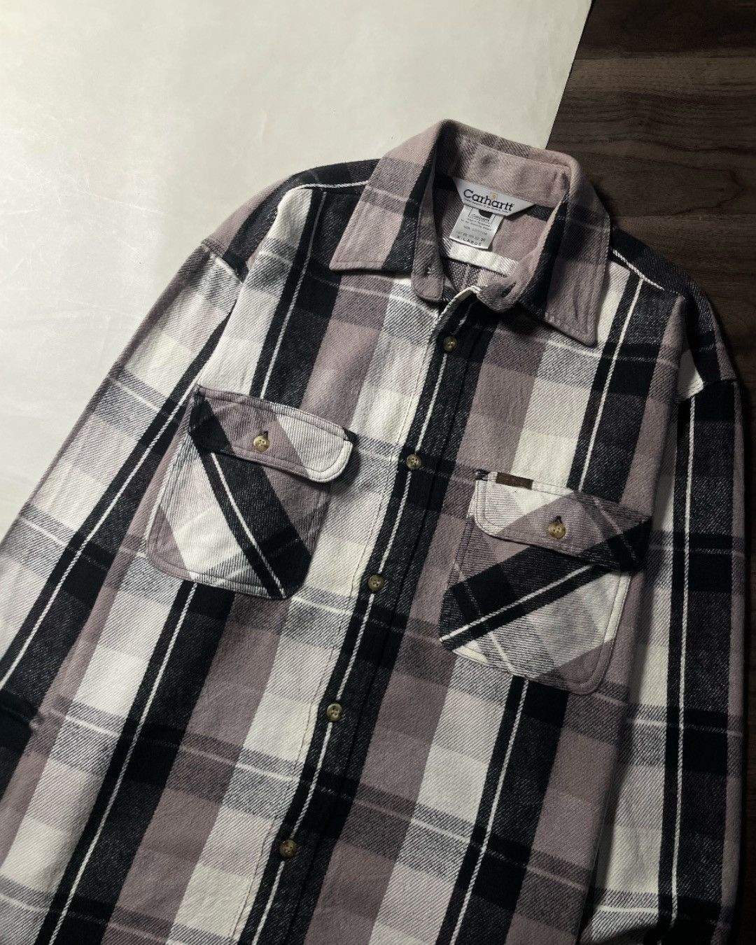 Carhartt Heavy Flannel Shirt CARHARTT Size XL fit XXL Size US XL / EU 56 / 4 - 3 Thumbnail