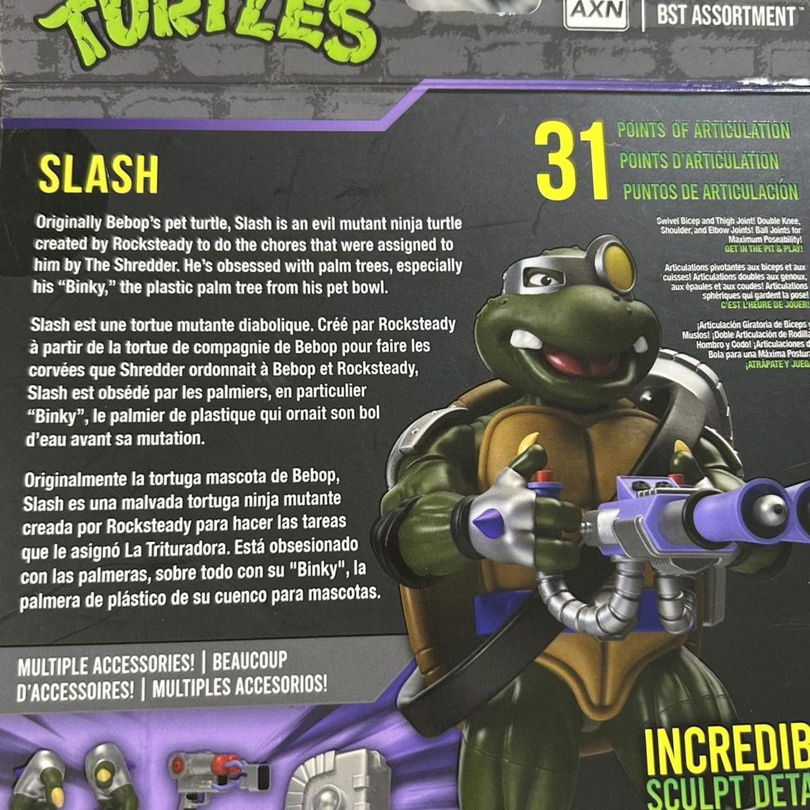 Other Teenage Mutant Ninja Turtles Slash TMNT Action Figure Size ONE SIZE - 5 Thumbnail