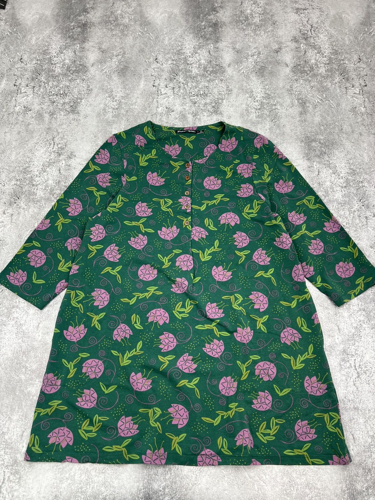 Gudrun Sjoden Gudrun Sjoden Green Dress Size L / US 10 / IT 46 - 1 Thumbnail