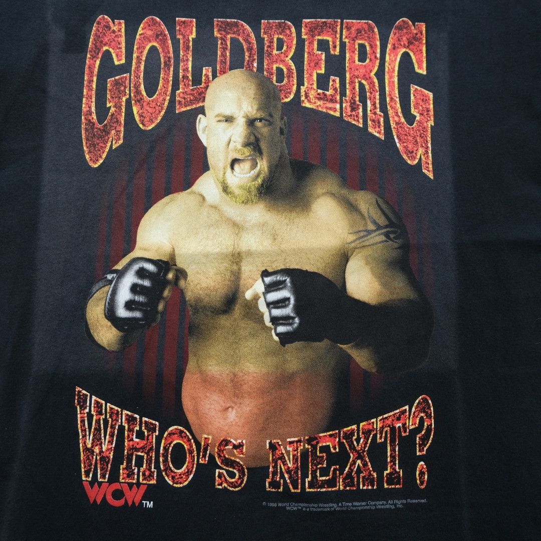 Other 1998 Goldberg "Who Next" Tee WCW Size US M / EU 48-50 / 2 - 3 Thumbnail
