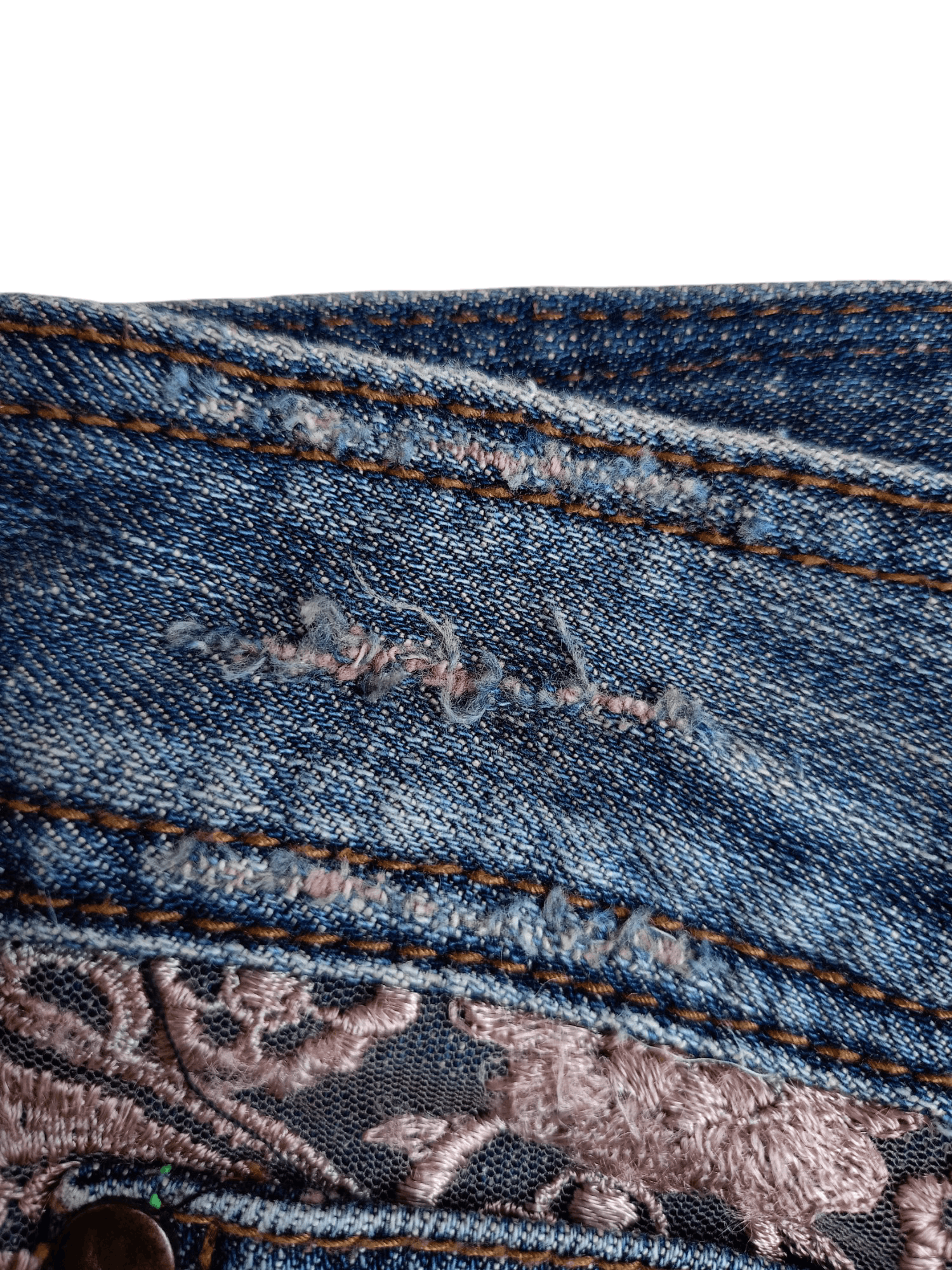 Japanese Brand × Vintage TMXJEANS 2004 ESTO63 Japanese Brand Vintage Streetwear Denim Size 27" / US 4 / IT 40 - 7 Thumbnail