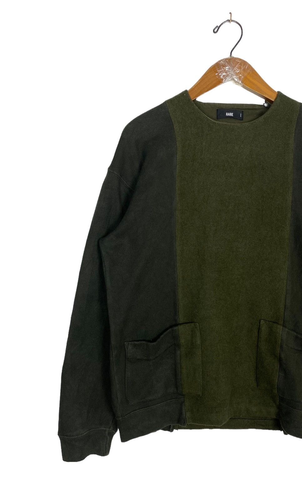HARE Rare‼️ Hare Colour Block Bondage Design Sweatshirt Size US S / EU 44-46 / 1 - 2 Thumbnail