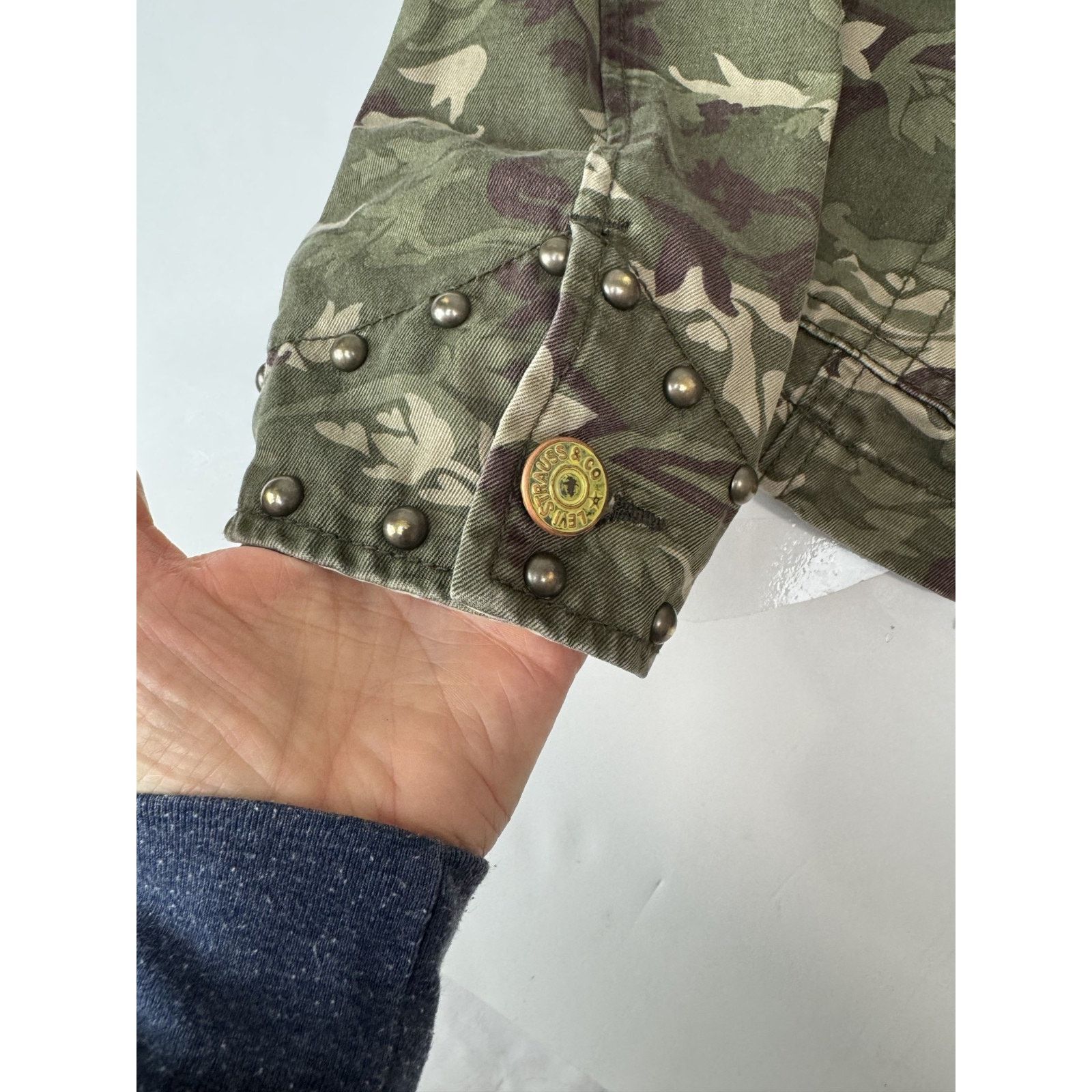 Levi's Levi's Tab Twill California Camo Jacket XL Studded Military Size XL / US 12-14 / IT 48-50 - 9 Thumbnail