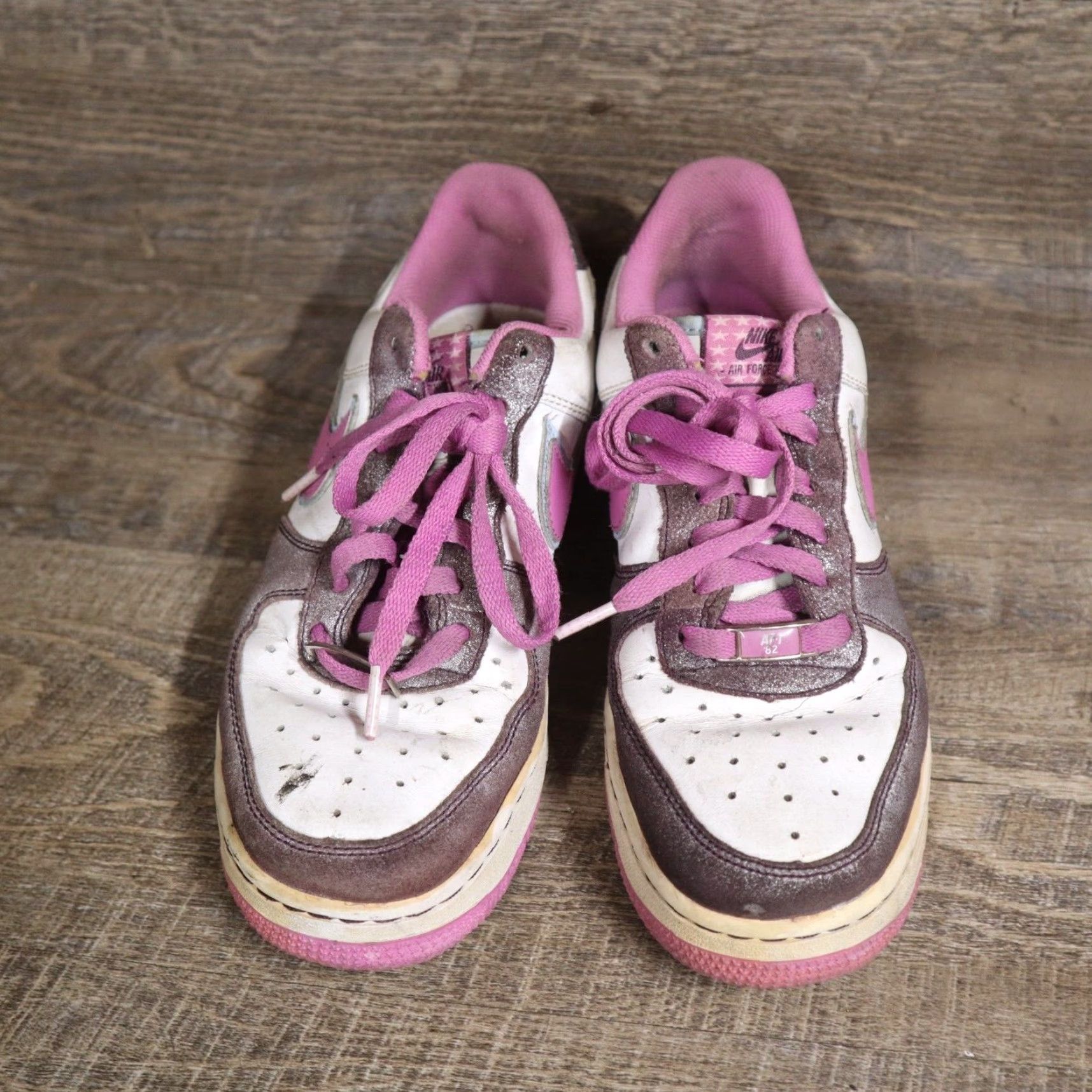 Nike Nike Air Force 1 XXV Cool Rose Pink Purple Shimmer 315115-161 Women's Size 7.5 Size US 8 / IT 38 - 3 Thumbnail