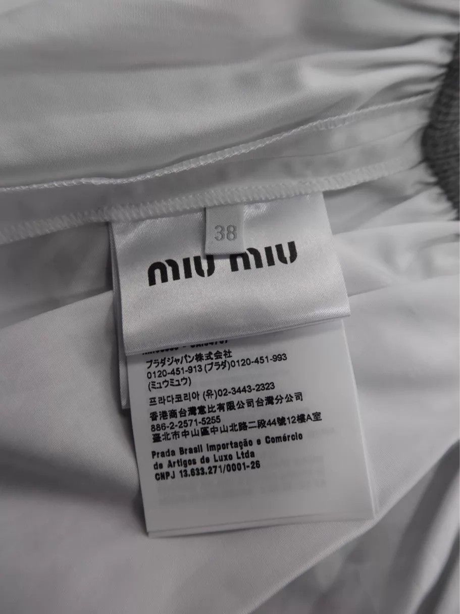 Miu Miu MIU MIU SS25 women's color blocked mini bustier dress Size XS / US 0-2 / IT 36-38 - 4 Thumbnail