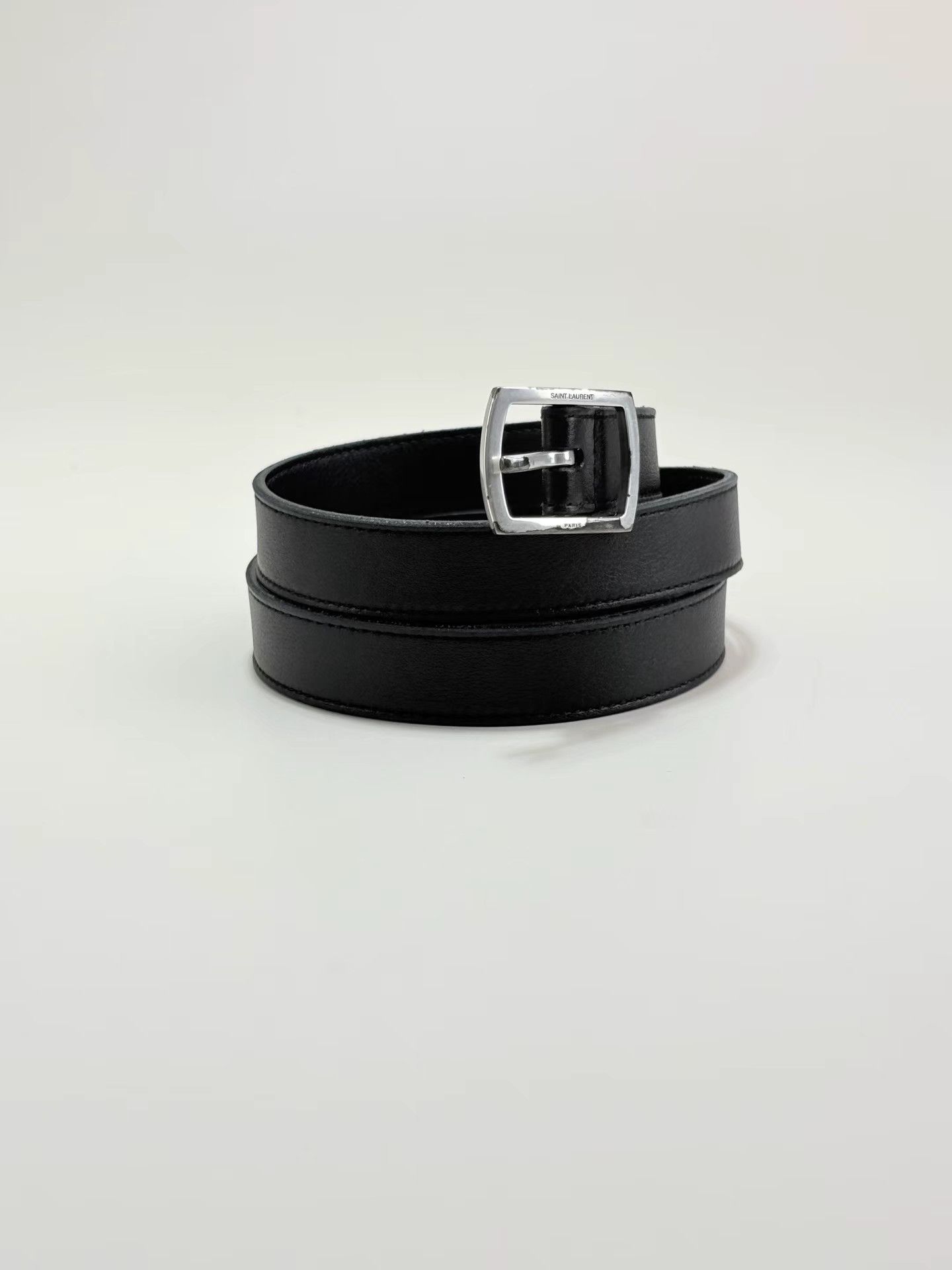 Saint Laurent Paris SAINT LAURENT SLP Black Belt K1 Size ONE SIZE - 4 Thumbnail
