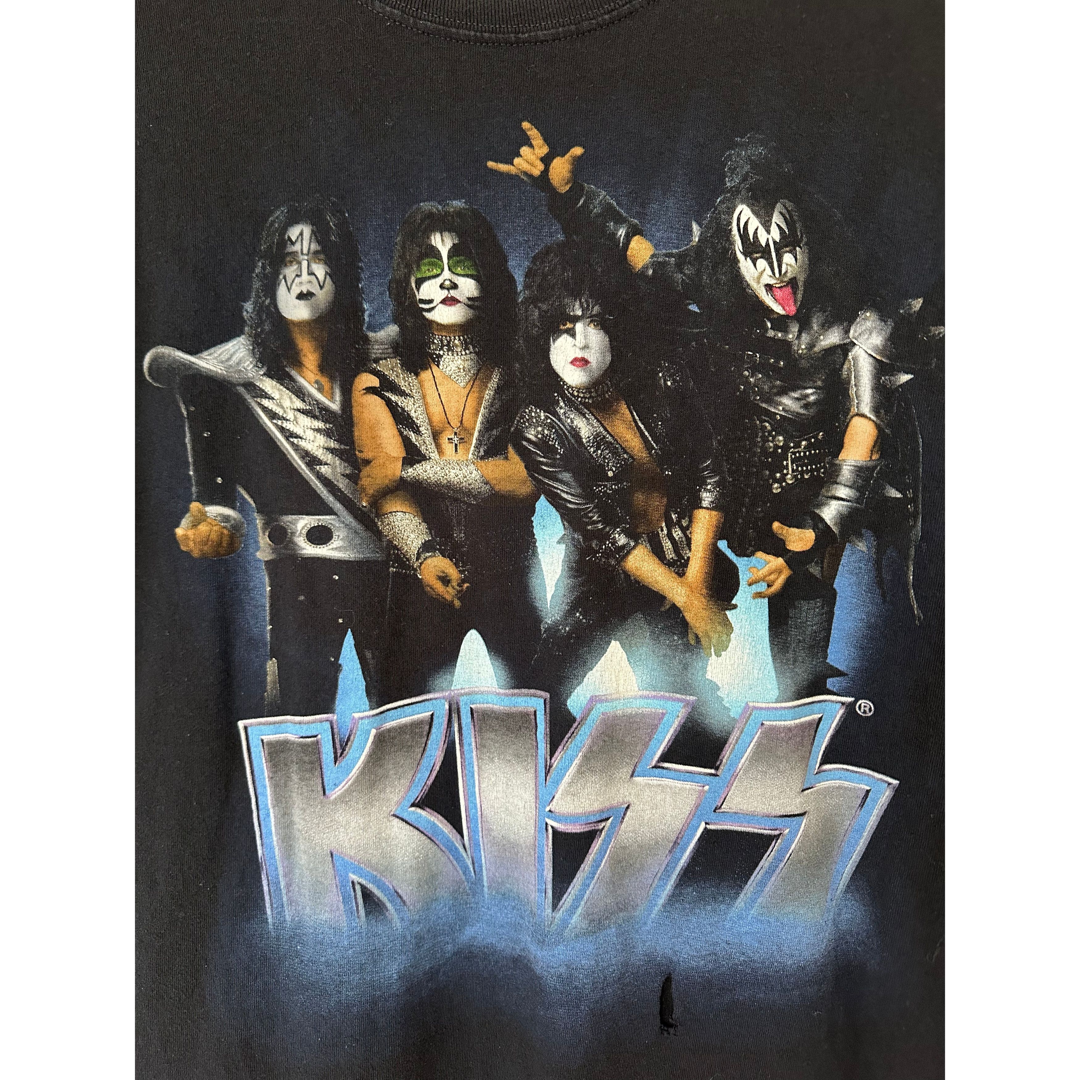 Vintage VINTAGE KISS FRONT PRINT TOUR TEE Size US XL / EU 56 / 4 - 3 Thumbnail