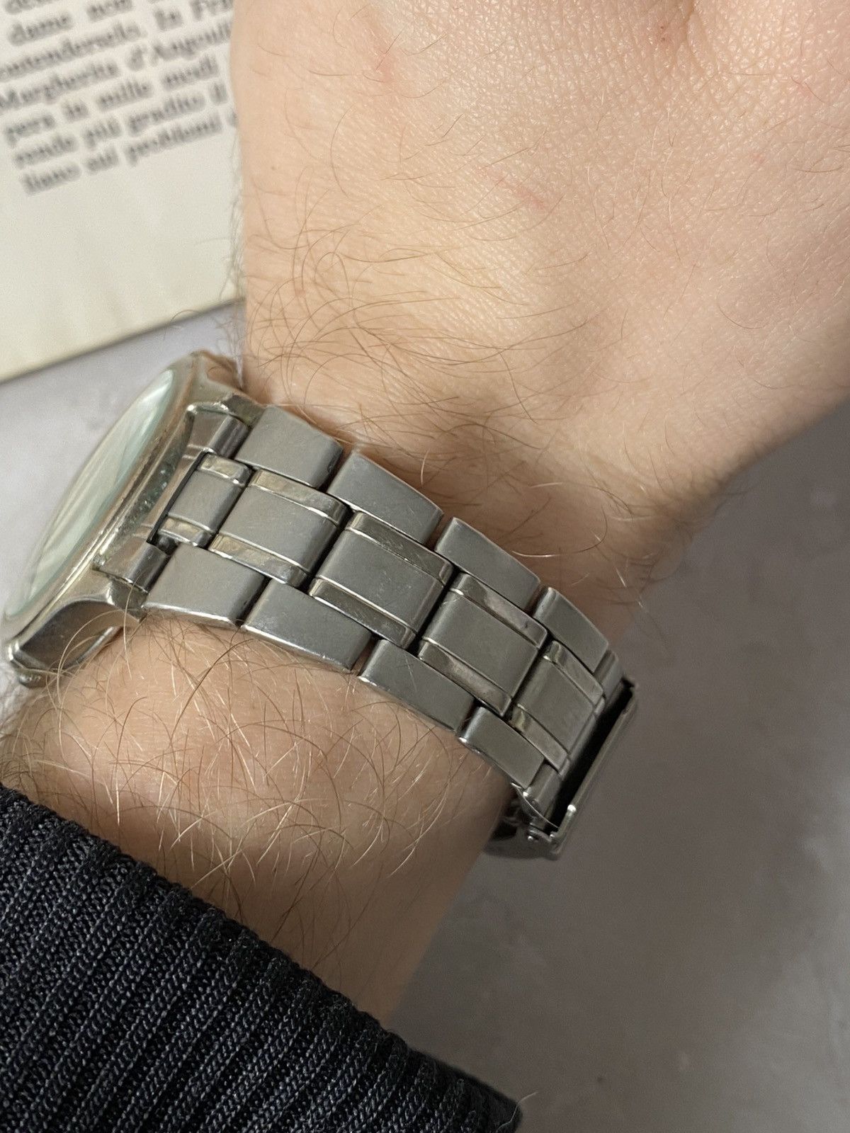 Japanese Brand Philip Persio Watch Dual Time Quartz, Two Time Zones Size ONE SIZE - 6 Thumbnail