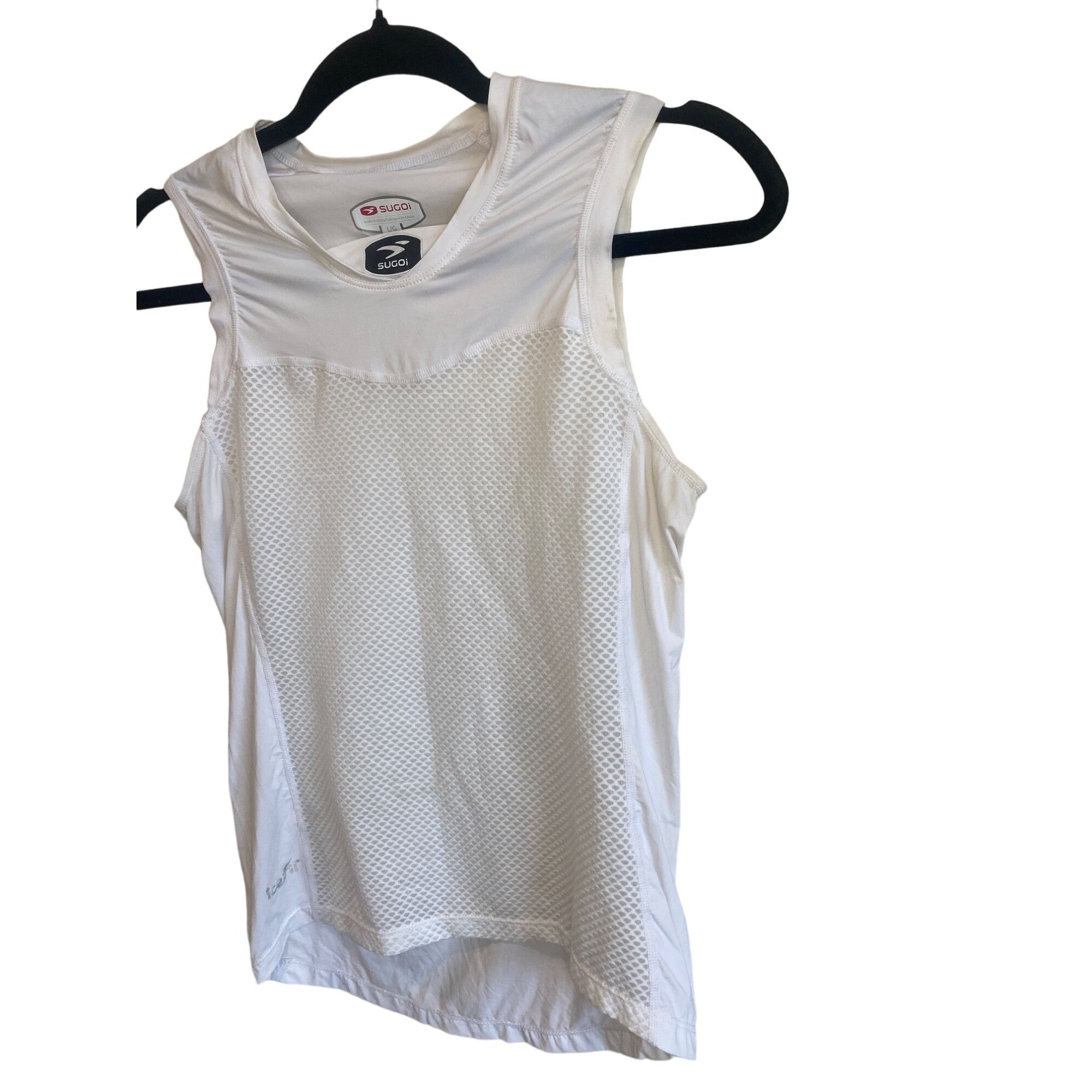 Other Sugoi RS Base Layer Tank Top Jersey Women's Large White Slee Size L / US 10 / IT 46 - 8 Thumbnail
