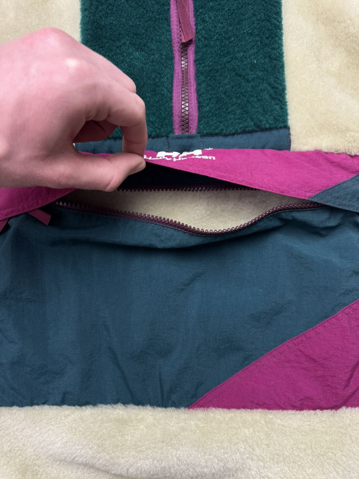 Helly Hansen Vintage Helly Hansen Deep Pile Fleece Anorak - Size M Size US M / EU 48-50 / 2 - 7 Thumbnail