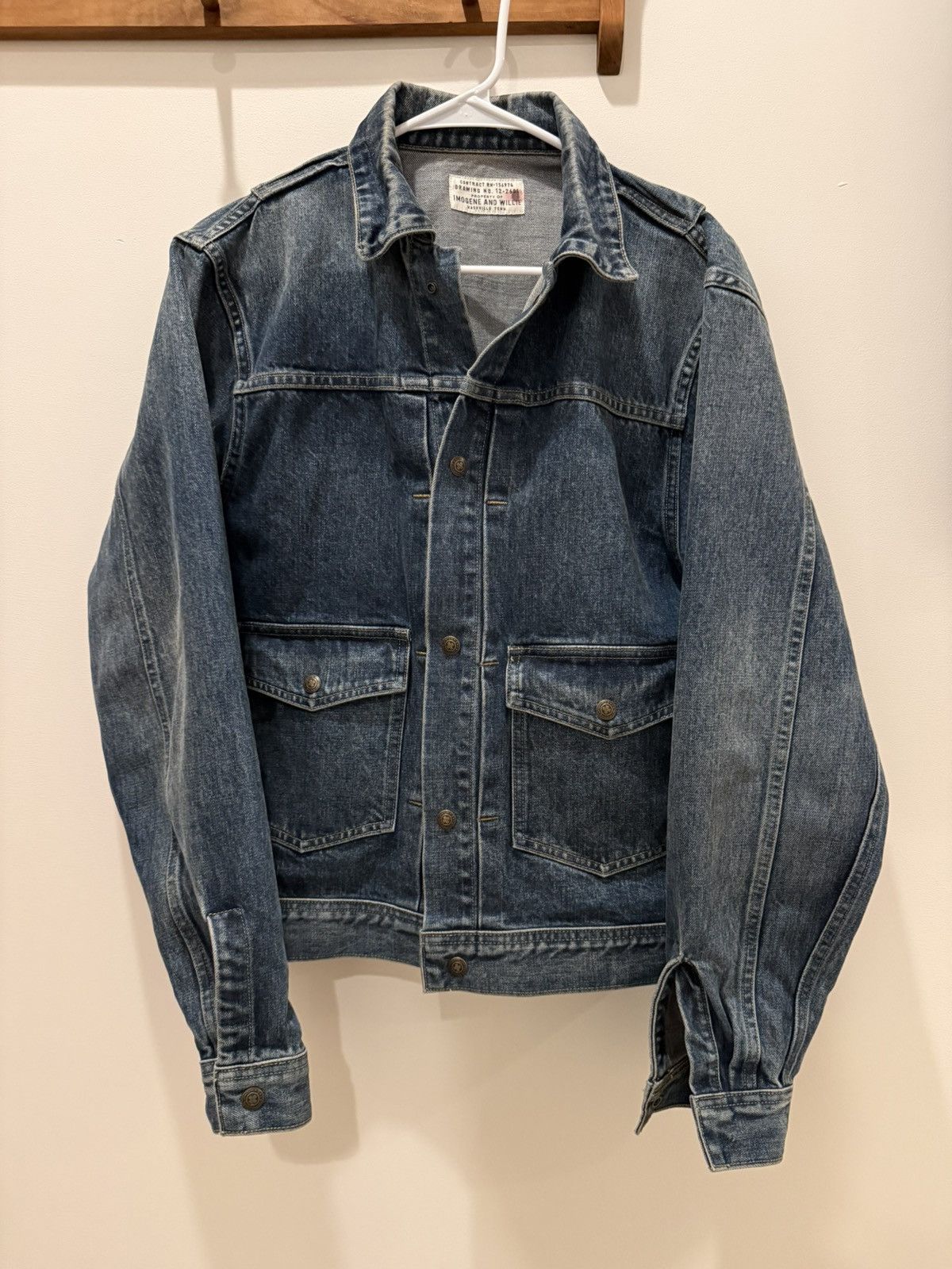 Imogene + Willie Imogene + Willie Denim Jacket Size US M / EU 48-50 / 2 - 1 Thumbnail