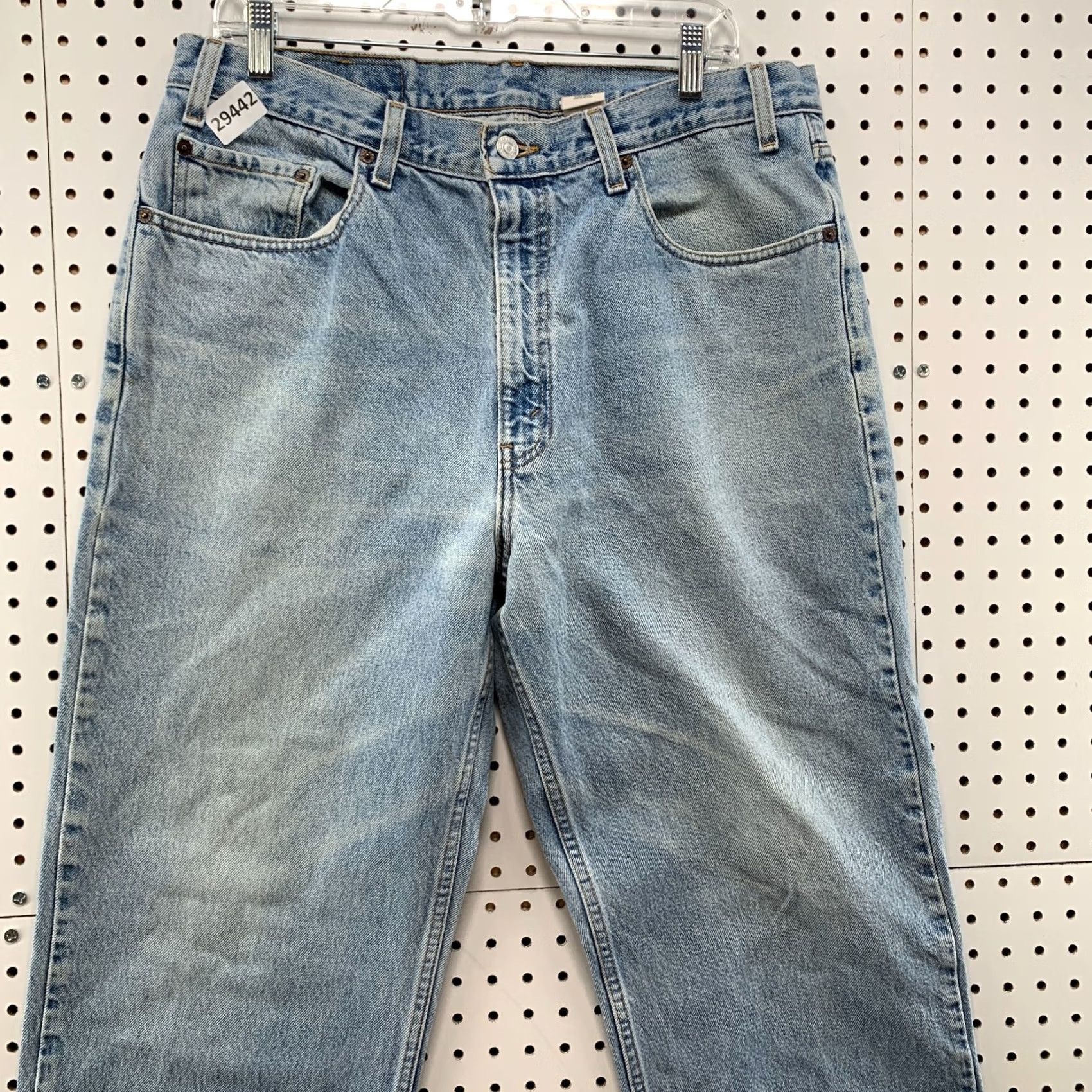 Levi's VINTAGE Levi's Jeans Mens Light Wash Relaxed Straight Denim Size 36X32 Y2K Size US 36 / EU 52 - 5 Thumbnail