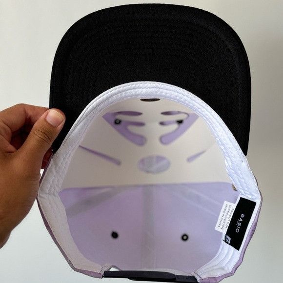 Other NEW MIGHTY KITTY LAVENDER/BLACK FLAT BILL SNAPBACK Size ONE SIZE - 6 Thumbnail