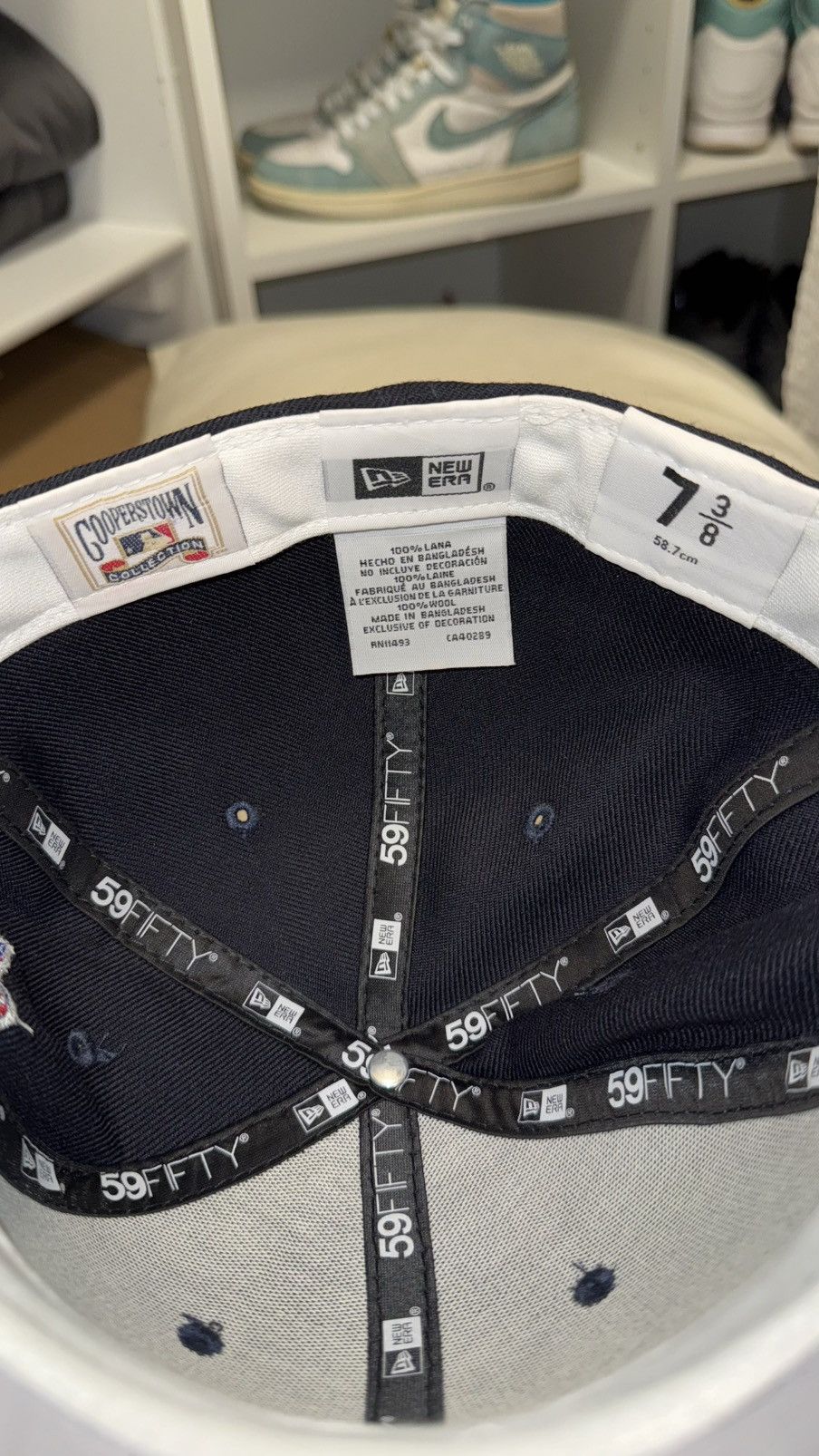 New York Yankees × Vintage NEW YORK YANKEES 1998 ANNIVERSARY Size ONE SIZE - 6 Thumbnail