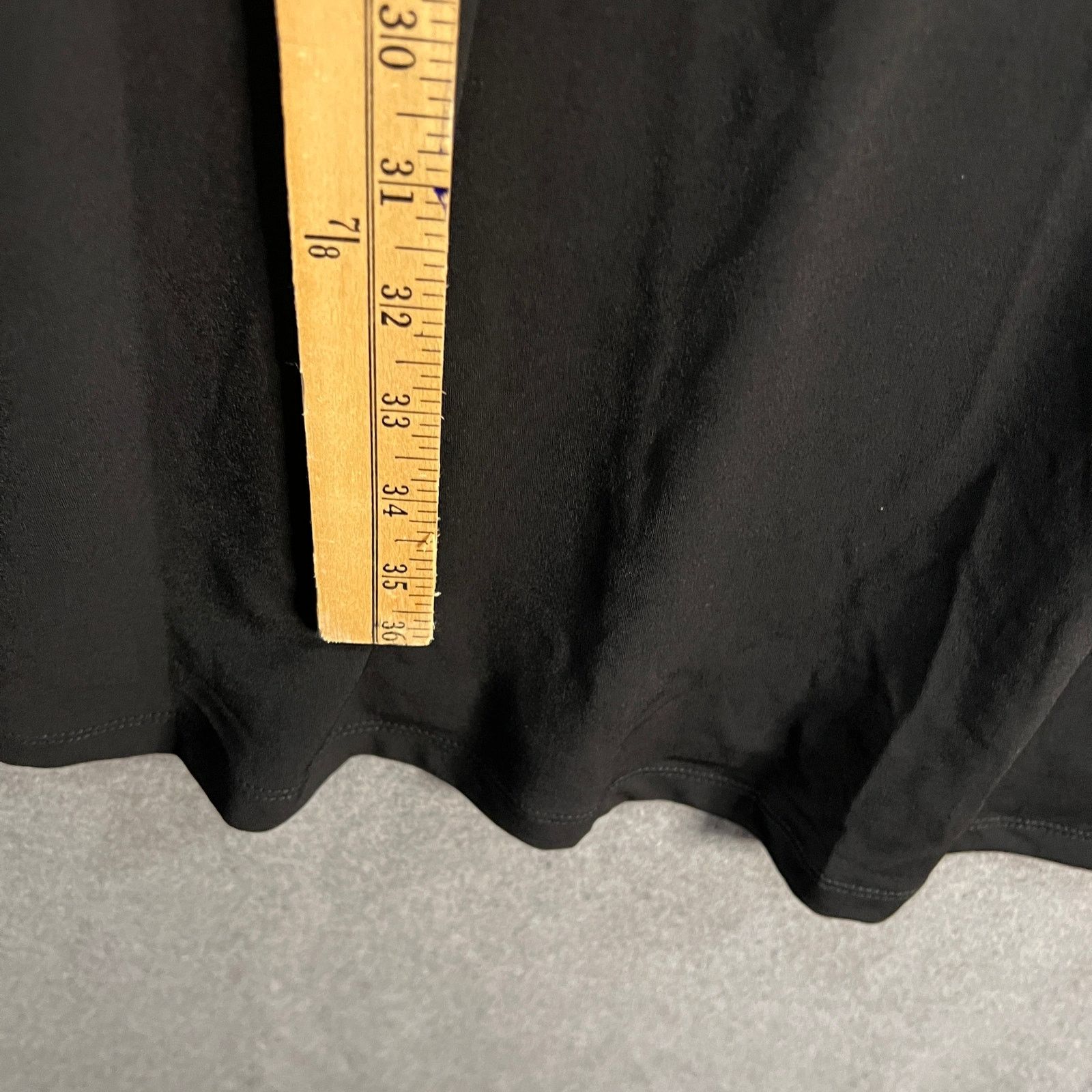 Other Susan Graver Liquid Knit Cap Sleeve Dress Black Size Small Size S / US 4 / IT 40 - 4 Thumbnail