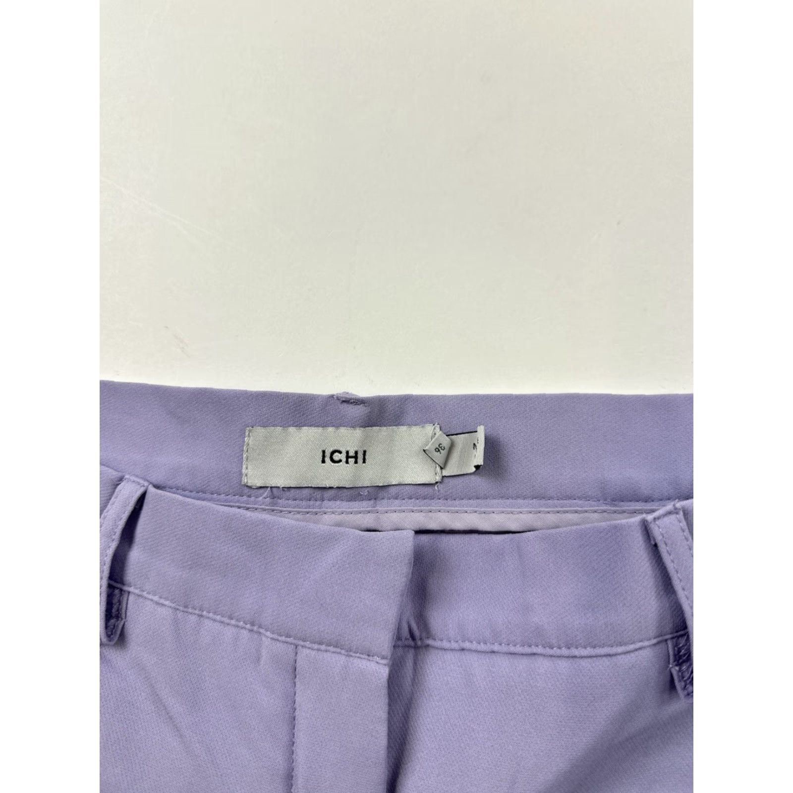 Vintage ICHI Pants Women’s US 4 Purple Lavender Dress Pant Trouser Denmark Designer Pants Skinny Ankle Stretch Womens 4 Purple ICHI IHLEXI Denim? Size 27" / US 4 / IT 40 - 4 Thumbnail
