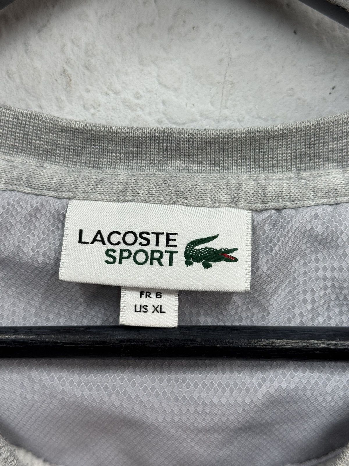 Lacoste Vintage Lacoste Hoodie Y2k Streetwear Sweatshirt Size US XL / EU 56 / 4 - 6 Thumbnail