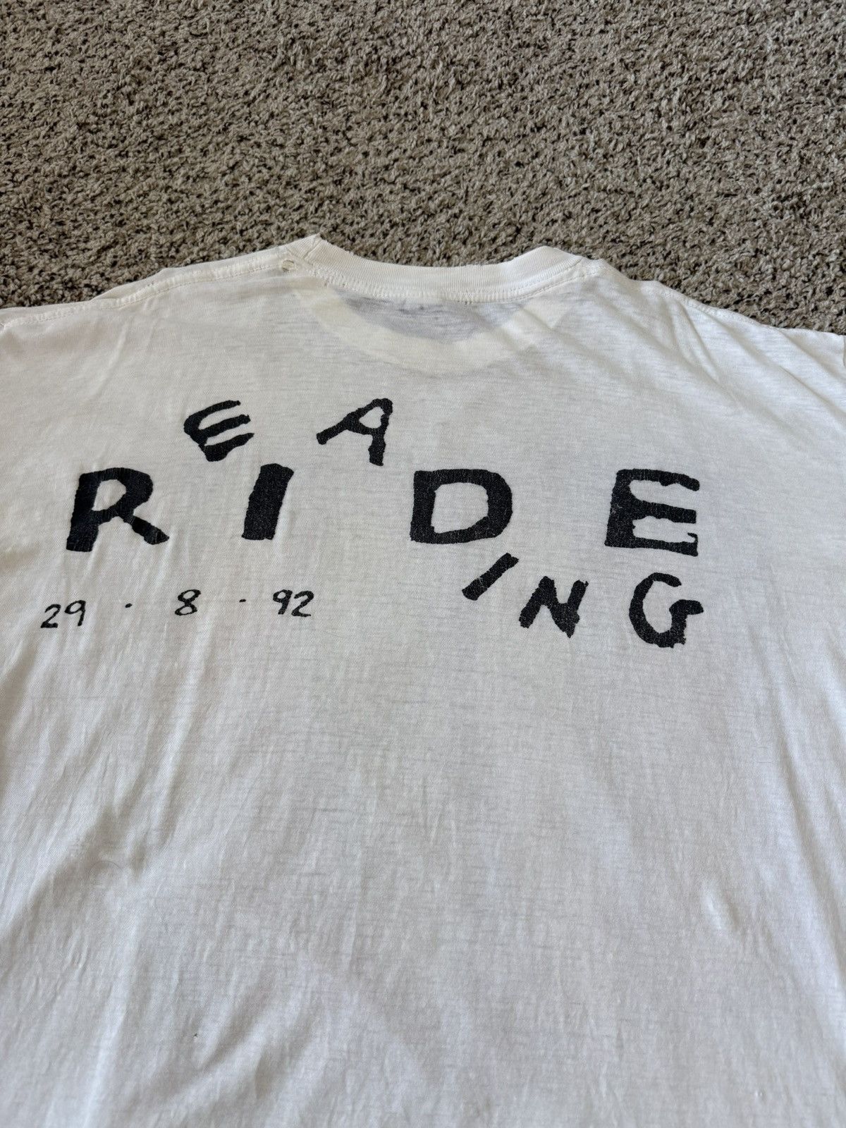Band Tees Vintage Ride Reading Festival Tshirt Size US XL / EU 56 / 4 - 9 Thumbnail