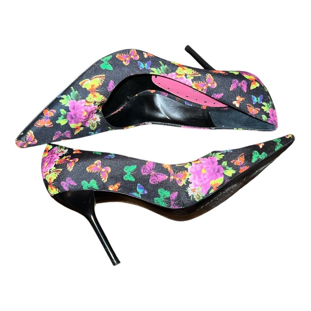 Other BCB Girls Women's Heels, Size 8, Black Multicolor Size US 8 / IT 38 - 4 Thumbnail