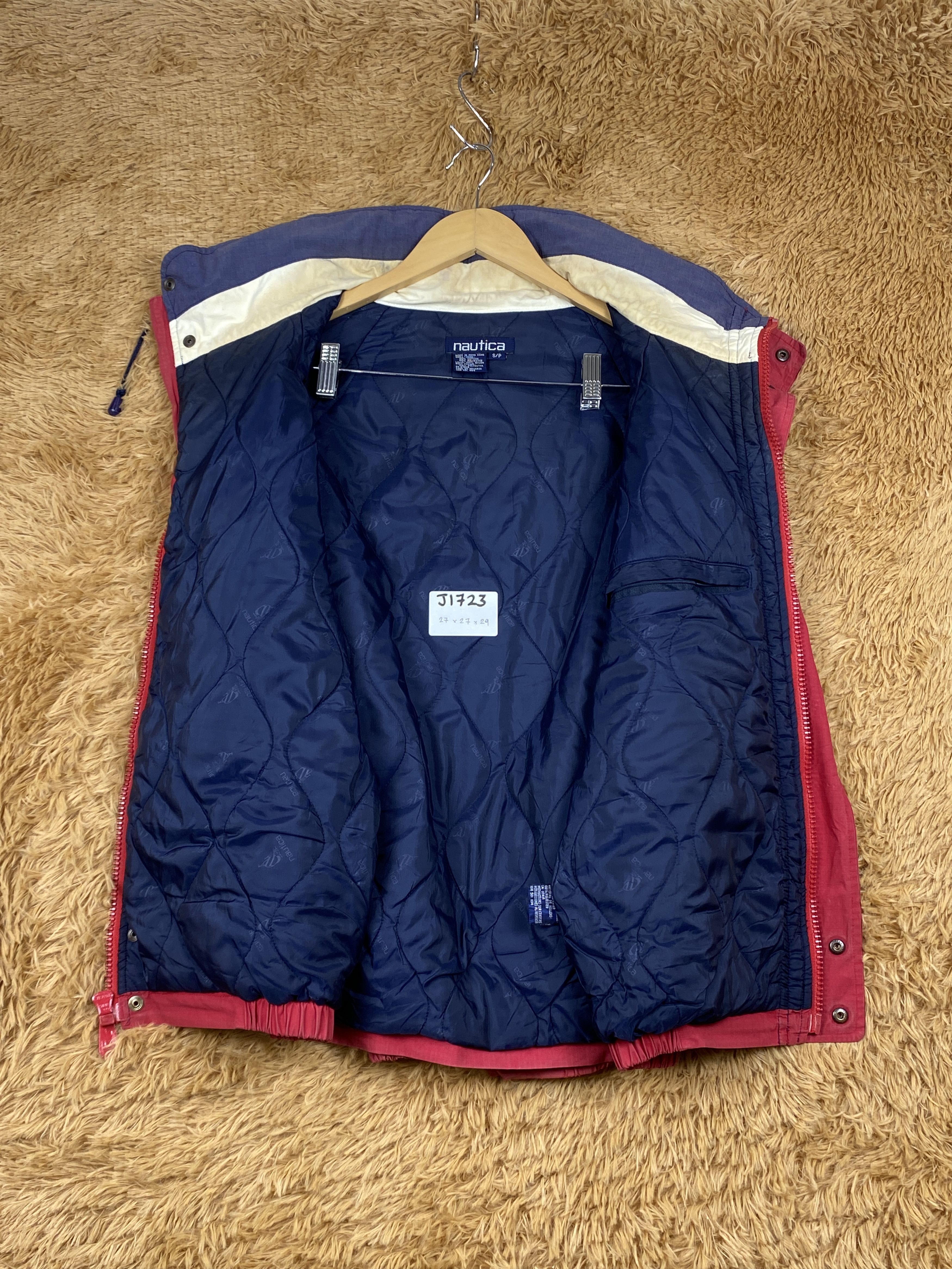 Nautica Vintage Nautica Quilted Lining Jacket J1723 Size US L / EU 52-54 / 3 - 6 Thumbnail