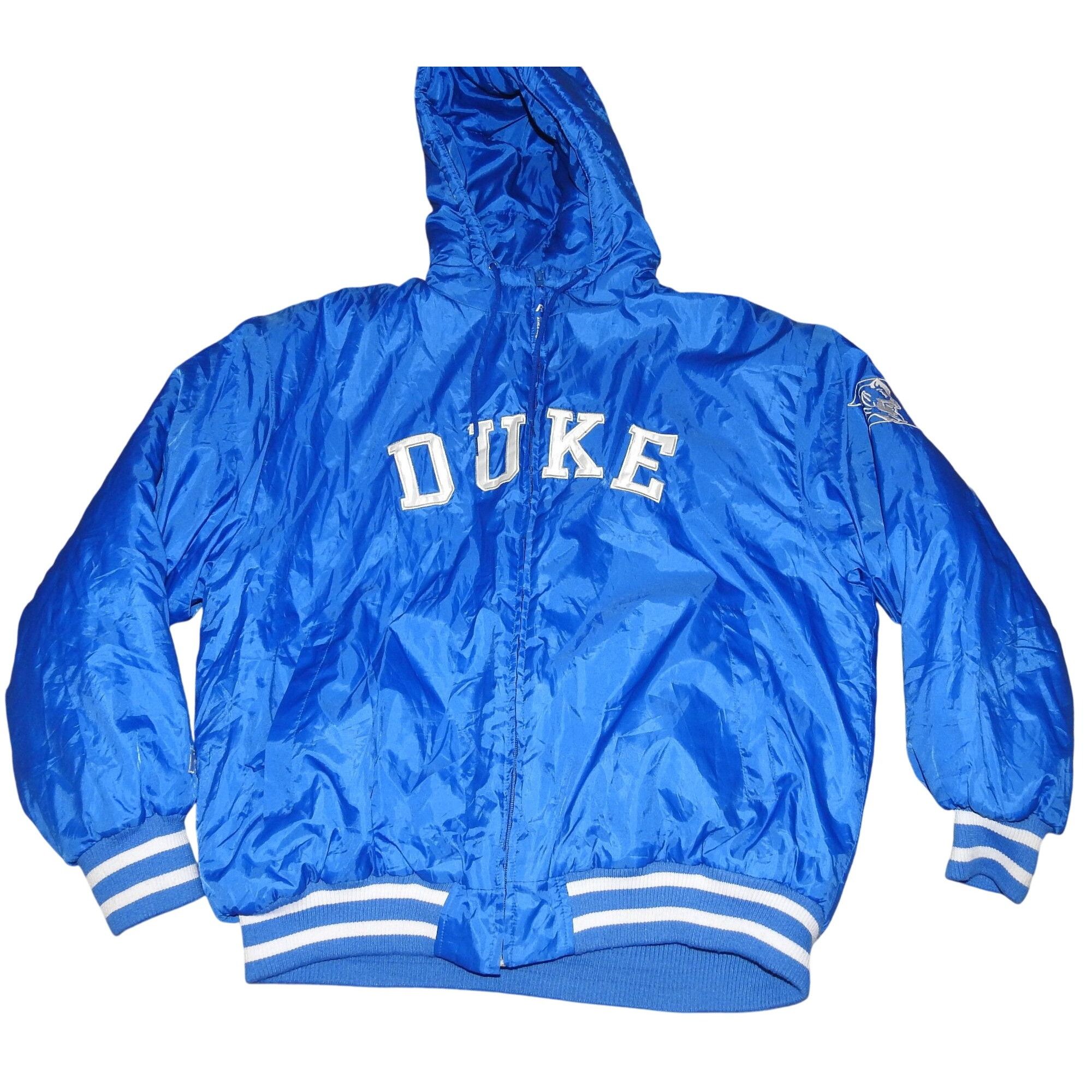Russell Athletic Vintage Duke Blue Devils Russell Athletic Full Zip Puffer Ja Size US XL / EU 56 / 4 - 1 Thumbnail