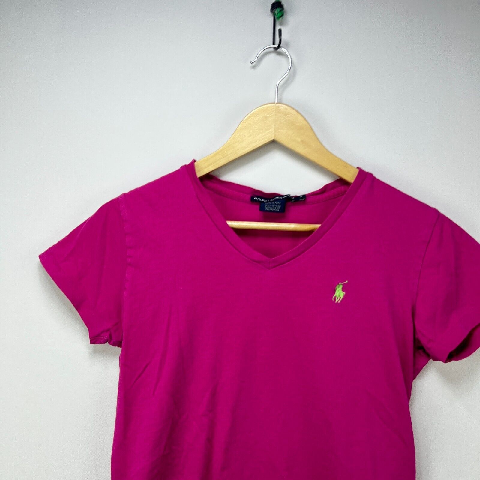 Polo Ralph Lauren × Vintage Vintage Y2K Polo Ralph Lauren Pony T Shirt Woman Small Size S / US 4 / IT 40 - 2 Thumbnail