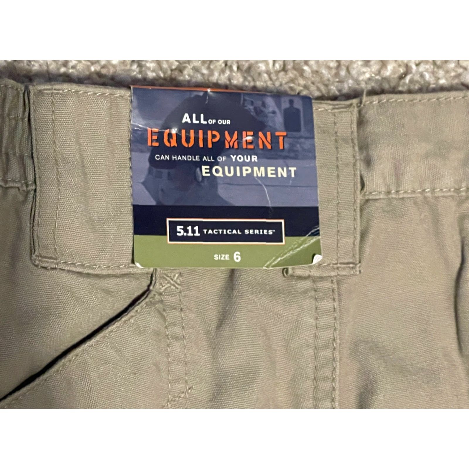 Vintage NEW 511 Tactical Women's Cargo Pants Size 6 Beige Regular Fit Zipper Closure Casual Size 28" / US 6 / IT 42 - 4 Thumbnail