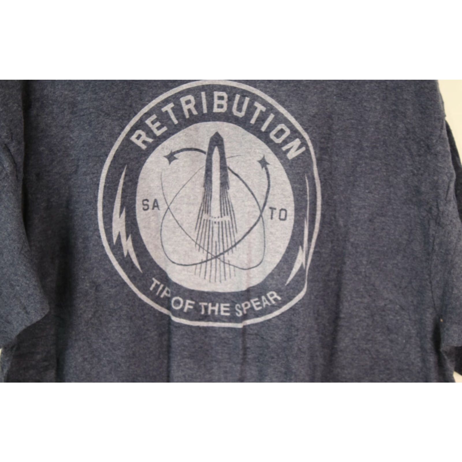 Vintage Call Of Duty Mens Short Sleeves Retribution Graphic Print Gray T Shirt Size XL Size US XL / EU 56 / 4 - 3 Thumbnail