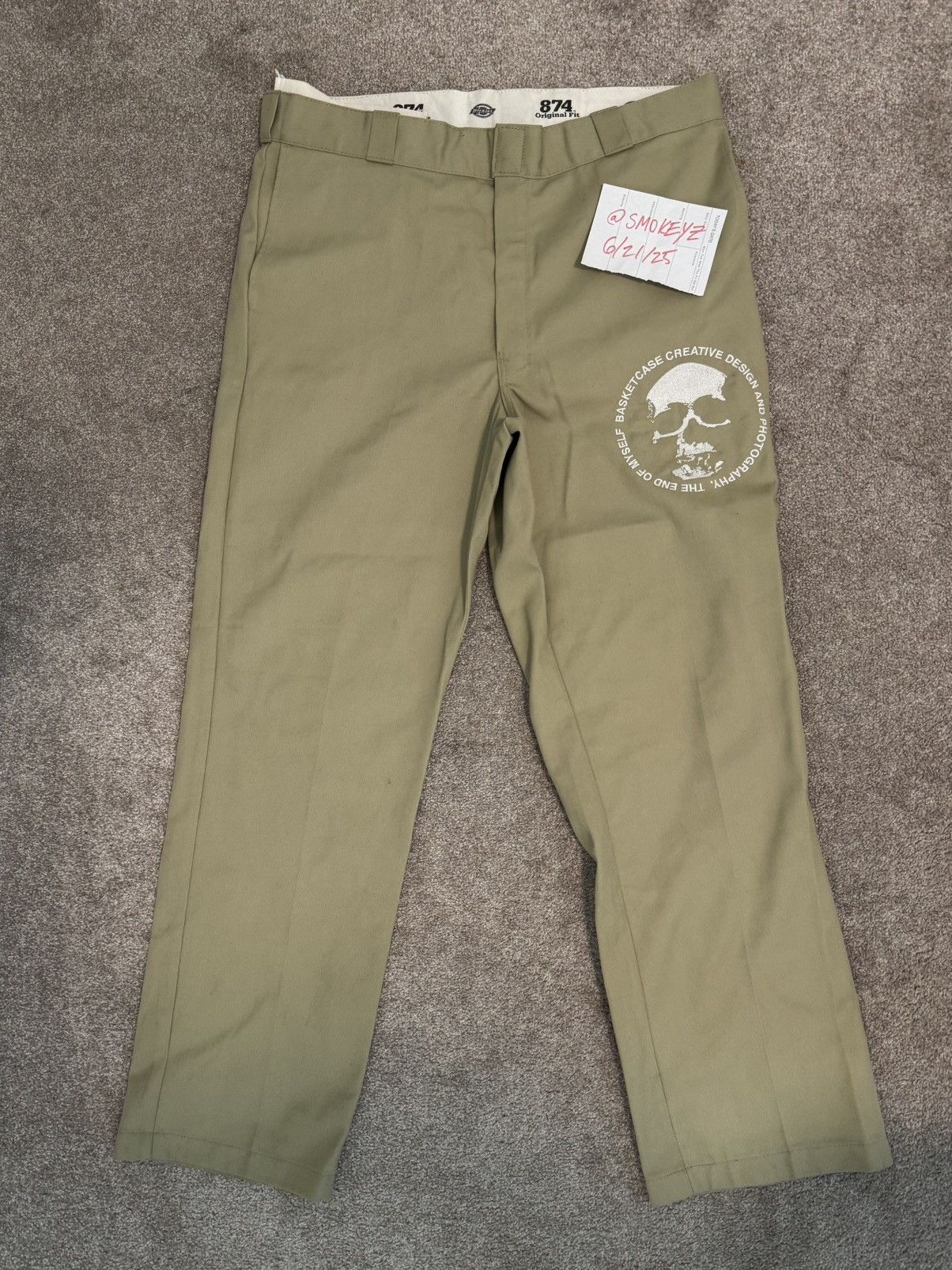 Dickies × basketcase gallery SAMPLE BASKETCASE GALLERY X DICKIES Size US 34 / EU 50 - 2 Thumbnail
