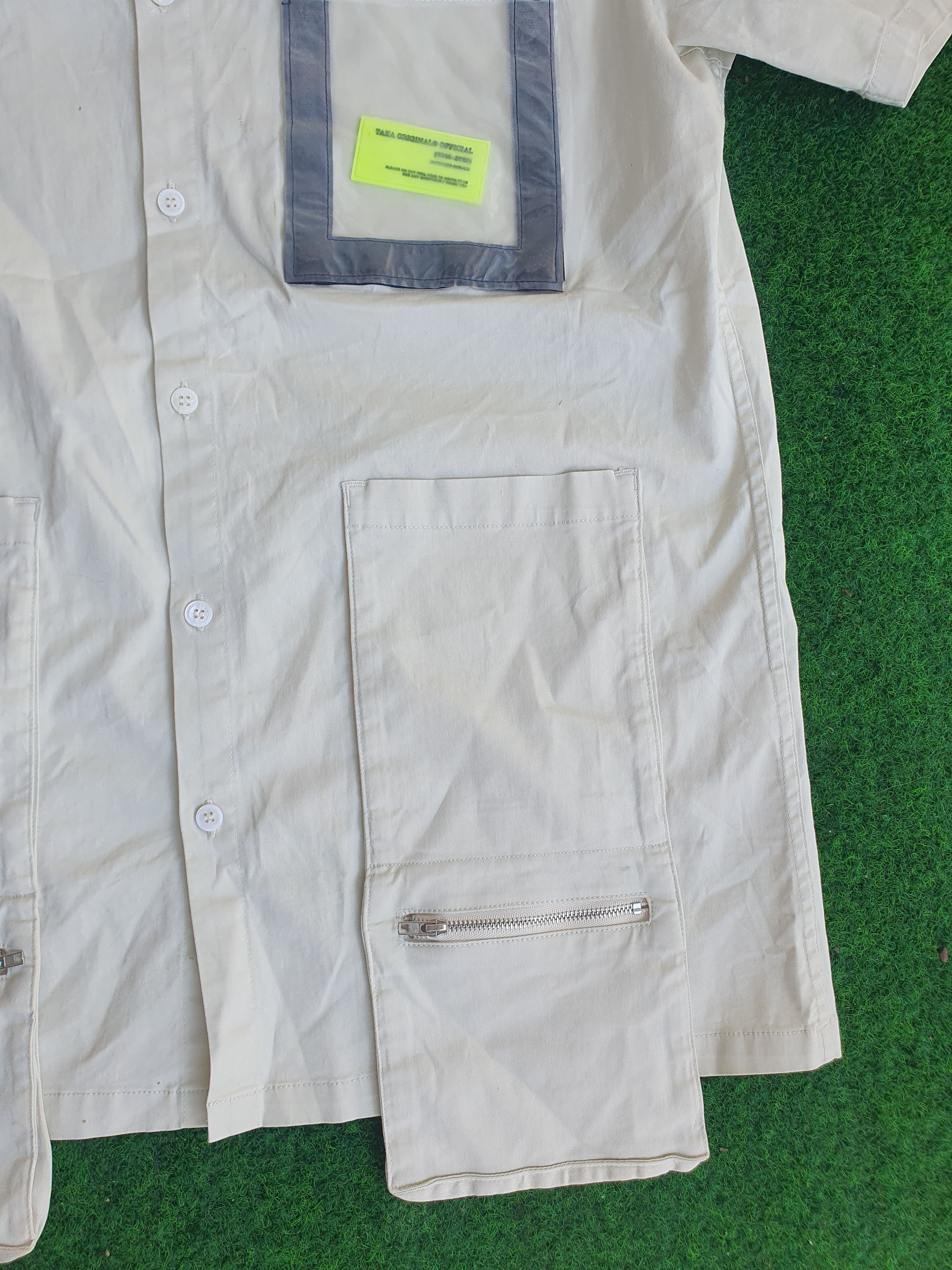Japanese Brand × TAKA Original Taka Original Tactical Military Shirt Multi Pockets Rare szL Size US L / EU 52-54 / 3 - 11 Thumbnail