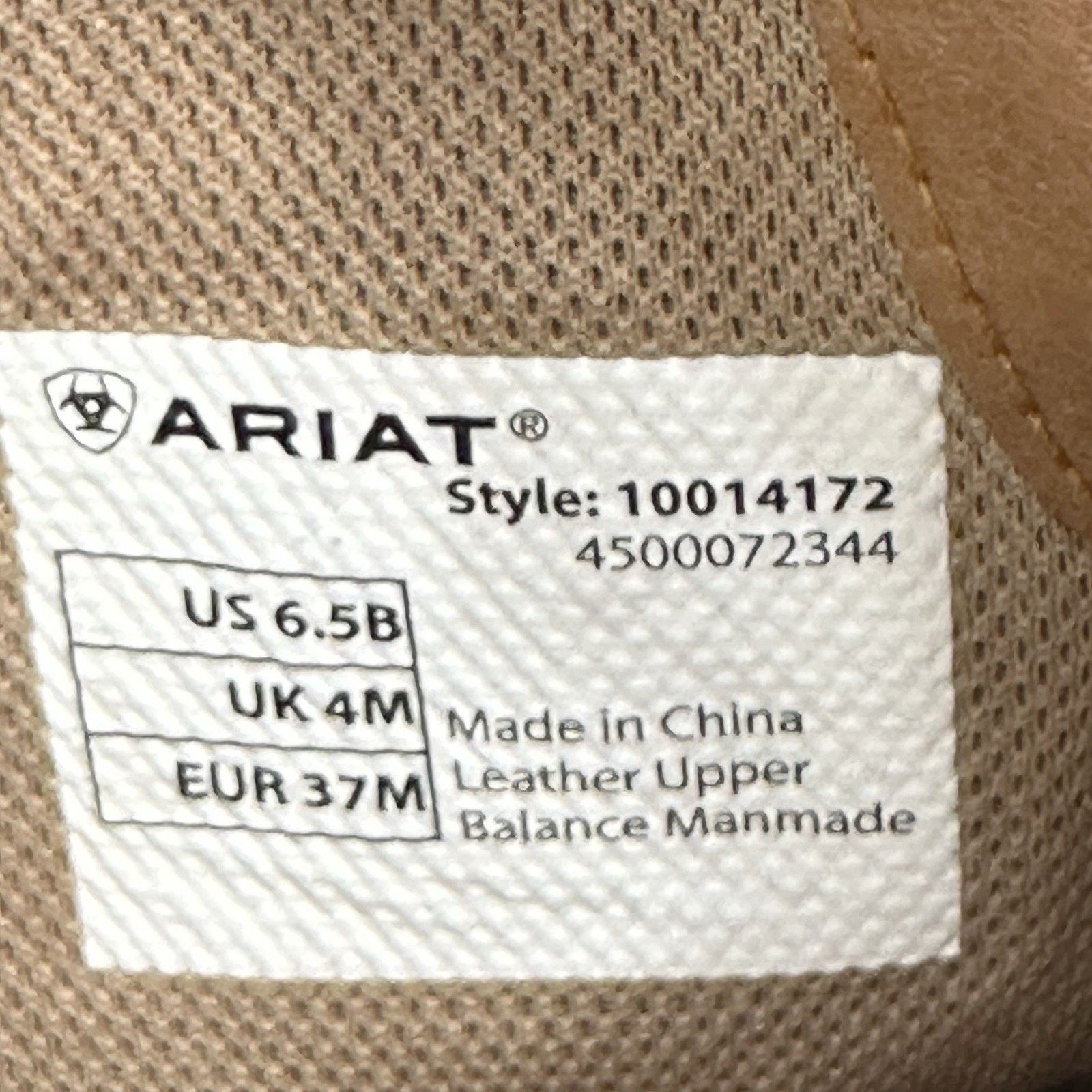 Ariat Ariat Women’s 6.5B Roundup Wide Square Toe Pink Stitching Size US 6.5 / IT 36.5 - 10 Thumbnail
