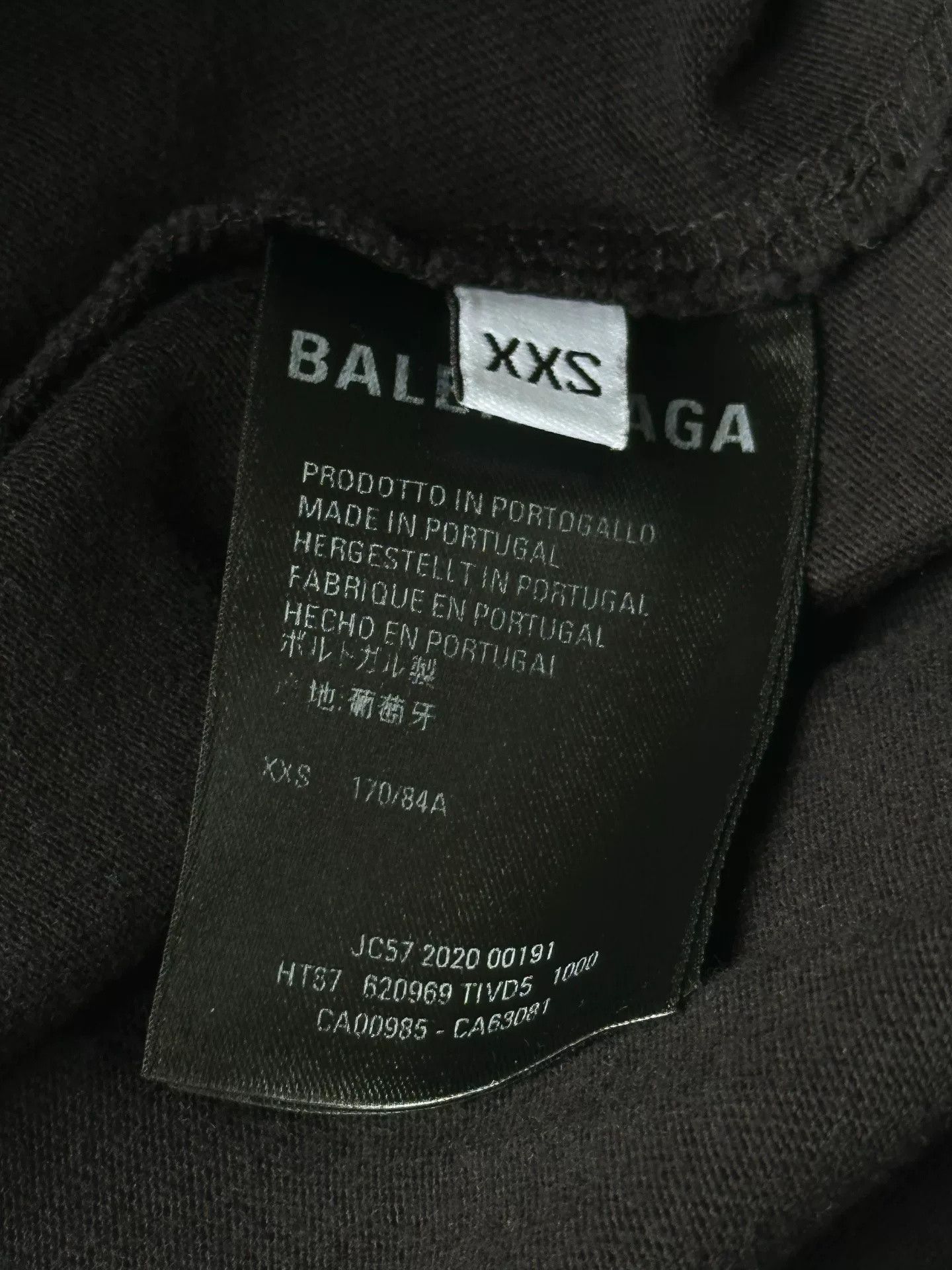 Balenciaga Balenciaga GW GYMWEAR Short-Sleeve T-Shirt Size US XXS / EU 40 - 3 Thumbnail