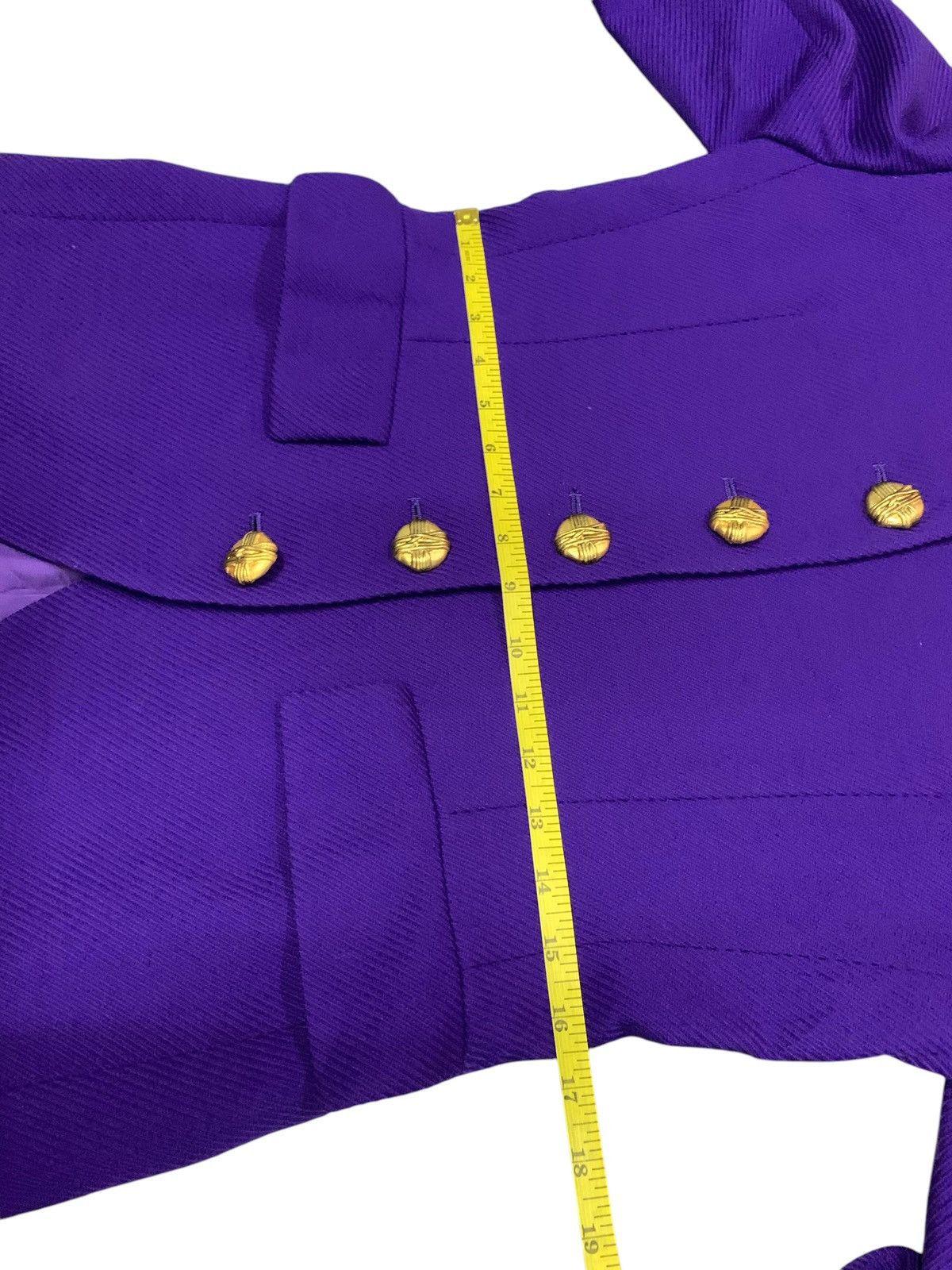 Designer × Yves Saint Laurent Rare Yves Saint Laurent Button Ups Blazer Jacket Size M / US 6-8 / IT 42-44 - 10 Thumbnail