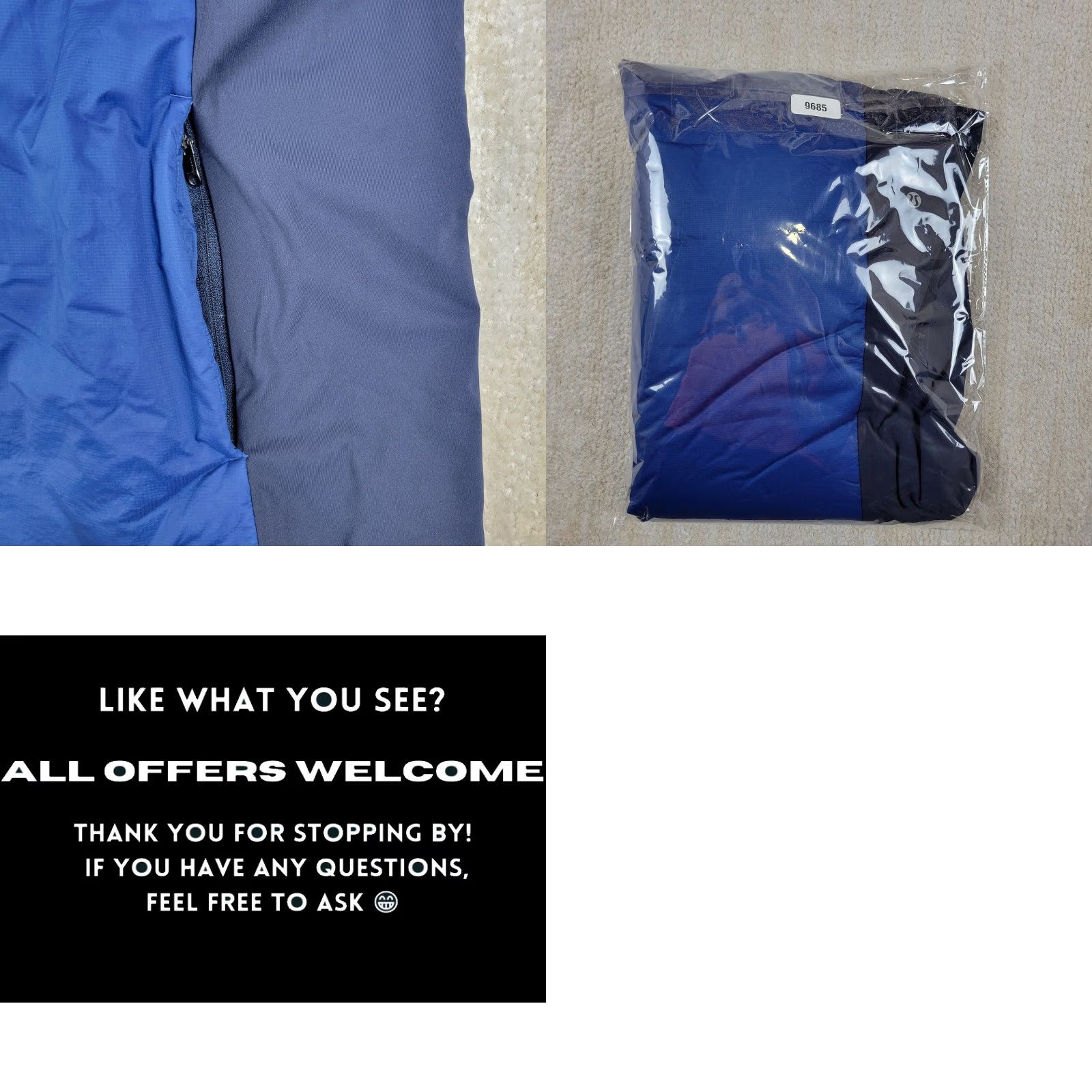 Lululemon Lululemon El Primo Vest Jacket Mens L Blue Full Zip Puffer Running Altletica Gym Style Basic Jacket Clothing Fashion Activewear Size US L / EU 52-54 / 3 - 9 Thumbnail