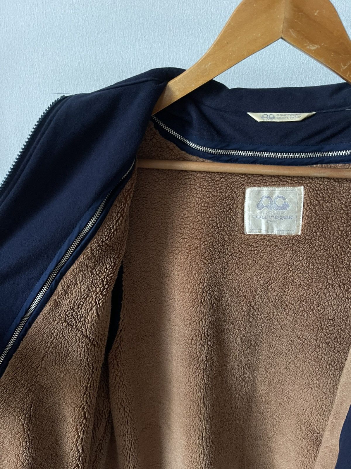 Courreges Vintage Courreges Jacket With Fleece Inner Size US M / EU 48-50 / 2 - 8 Thumbnail