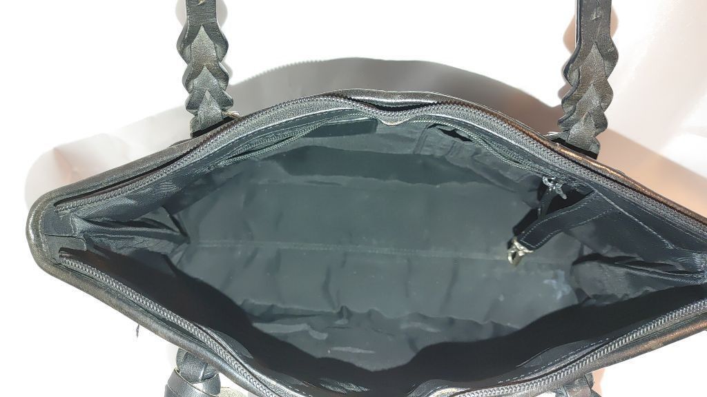 Brighton Brighton Harbor Jacquard & Leather Tote D520639 Size ONE SIZE - 8 Thumbnail