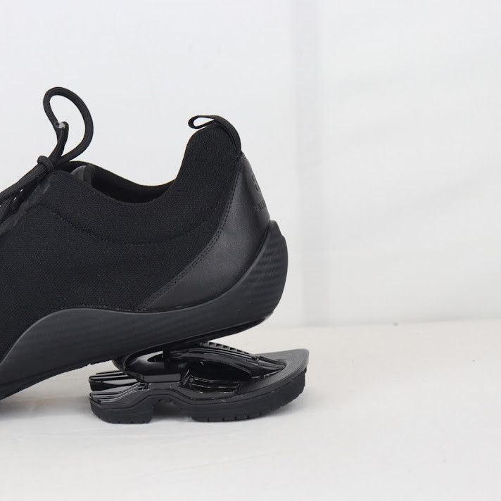 Balenciaga o1rshd1 Q.2 / Toe Lace-up Low Knit Monocolor Boots in Black Size US 11 / EU 44 - 5 Thumbnail