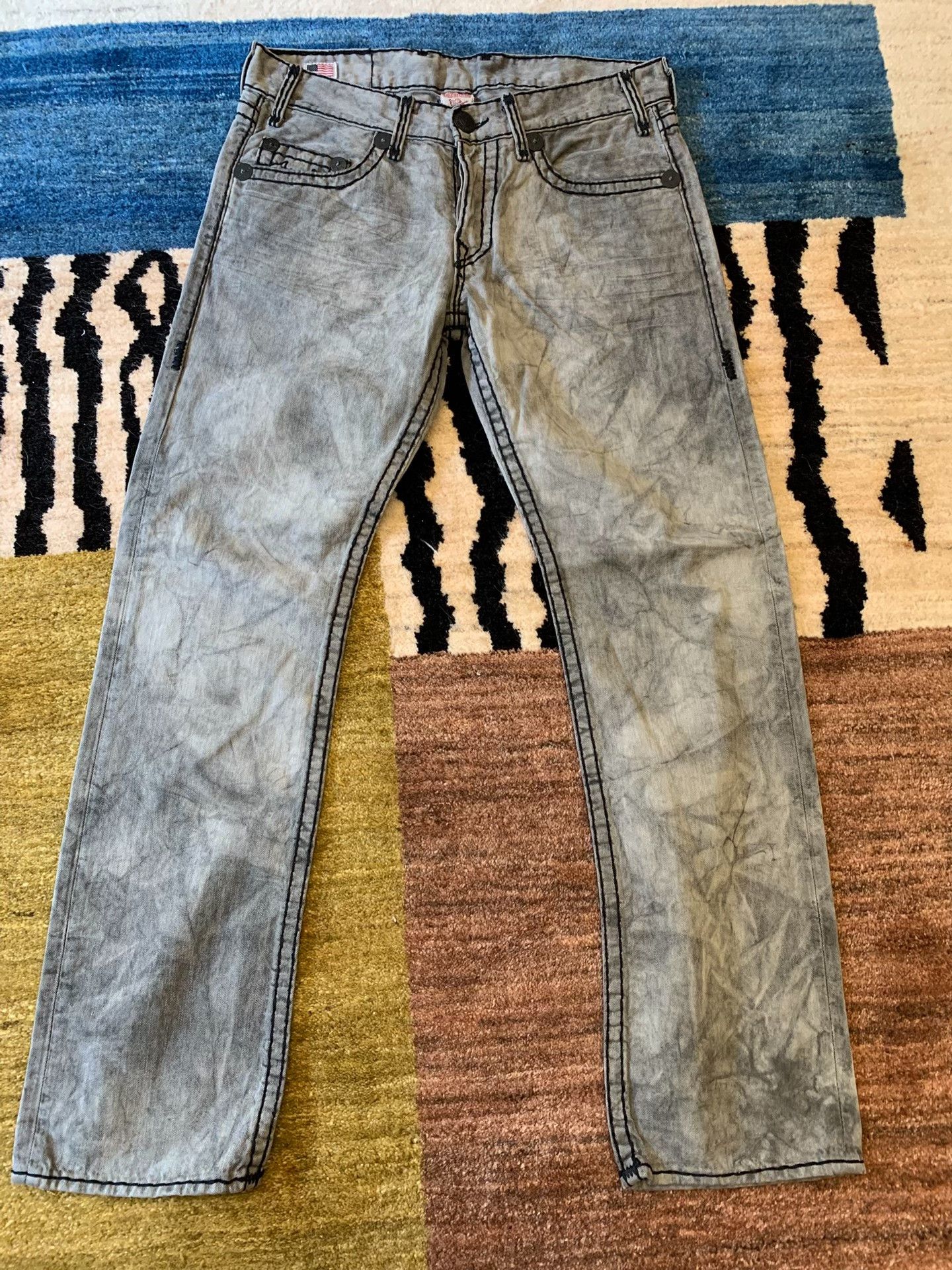 True Religion True Religion Logan Super T Jeans Size US 34 / EU 50 - 1 Thumbnail